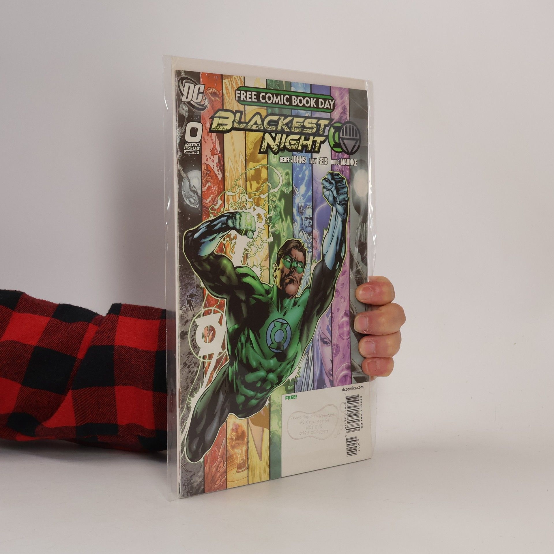 Geoff Johns Free Comic Book Day. Blackest Night #0