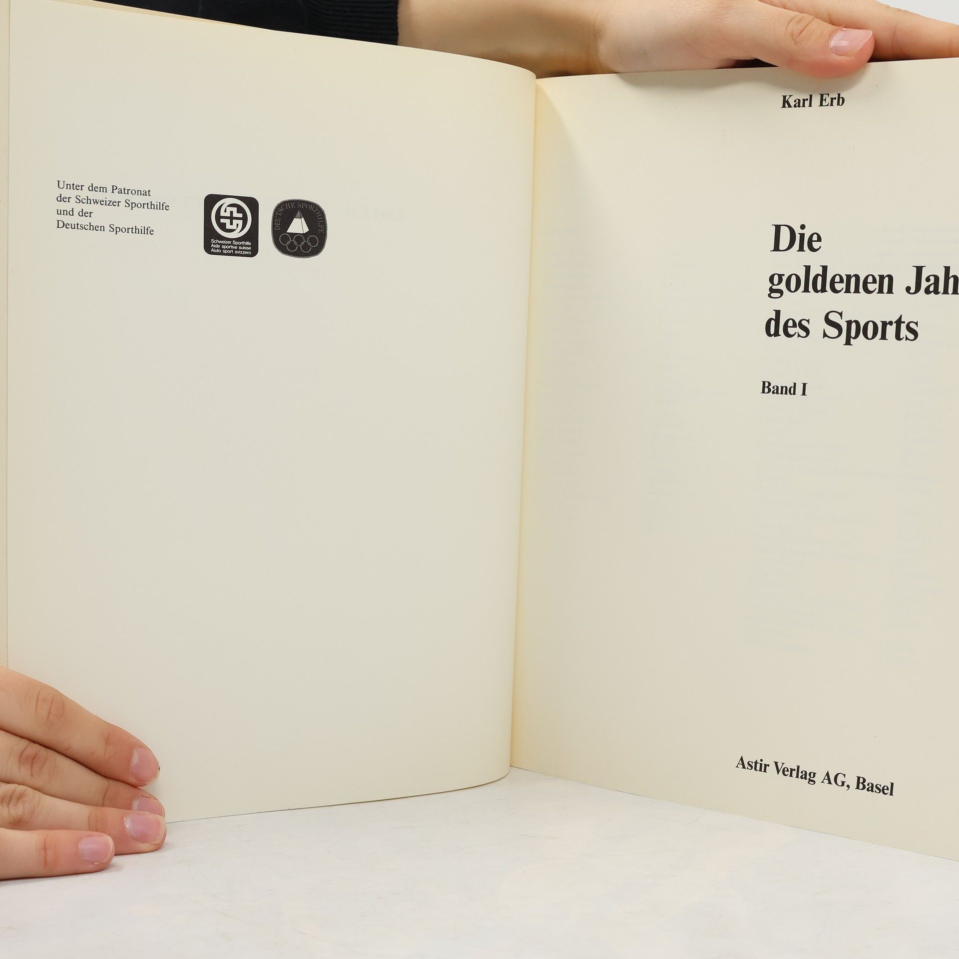Karl Erb Die goldenen Jahre des Sports