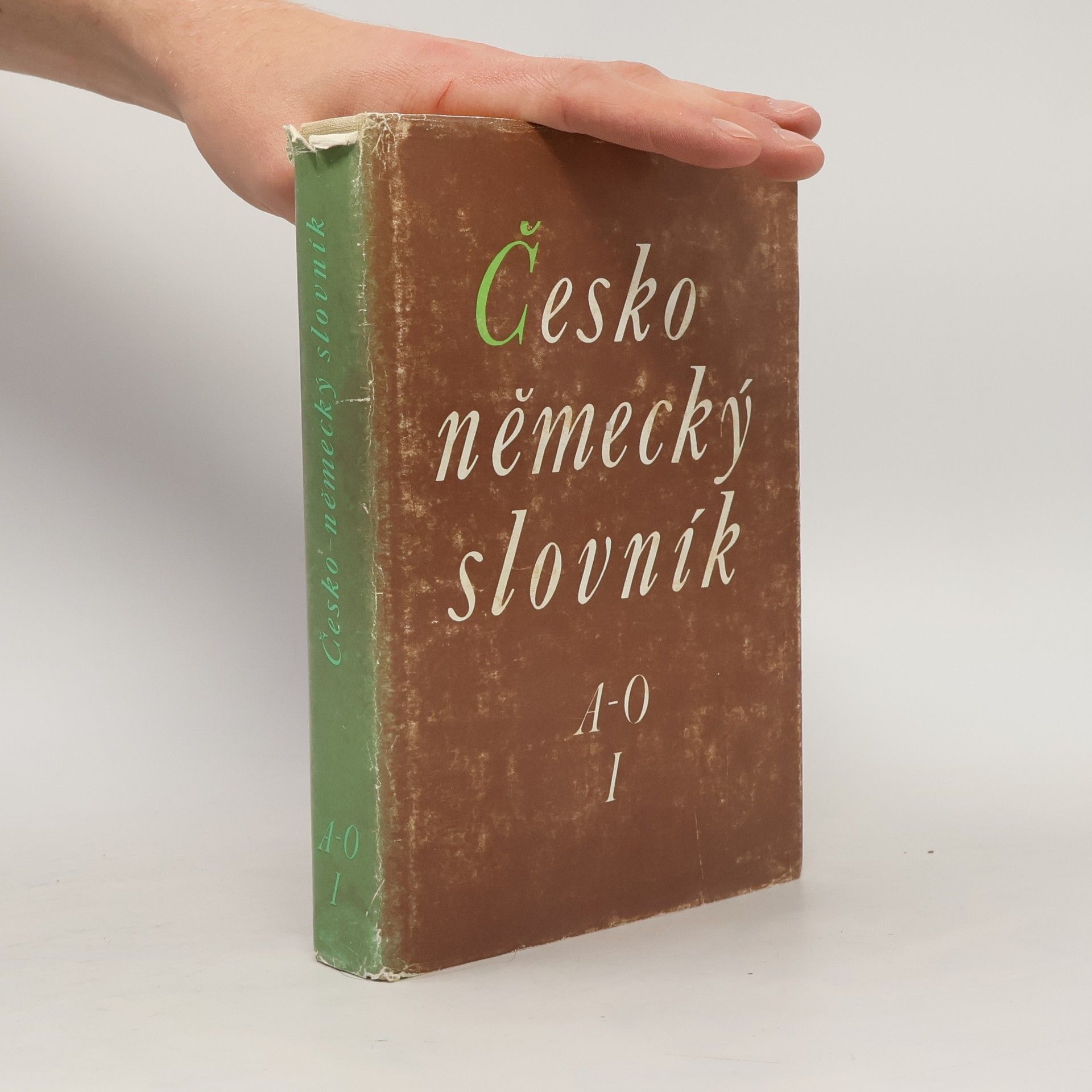 Hugo Siebenschein Česko-německý slovník I. A-O