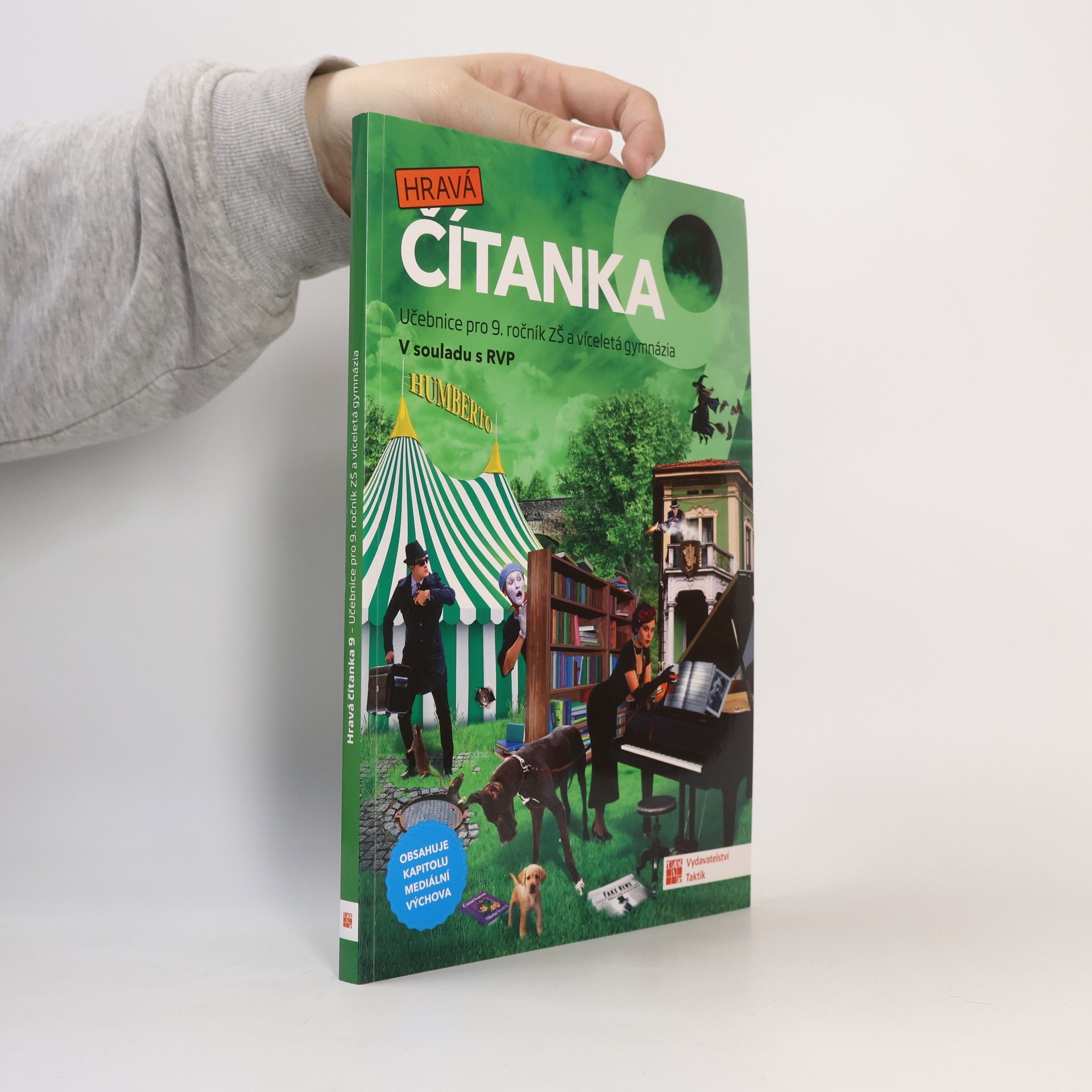 David Franta Hravá čítanka 9 : učebnice pro 9. ročník ZŠ a víceletá gymnázia : v souladu s RVP