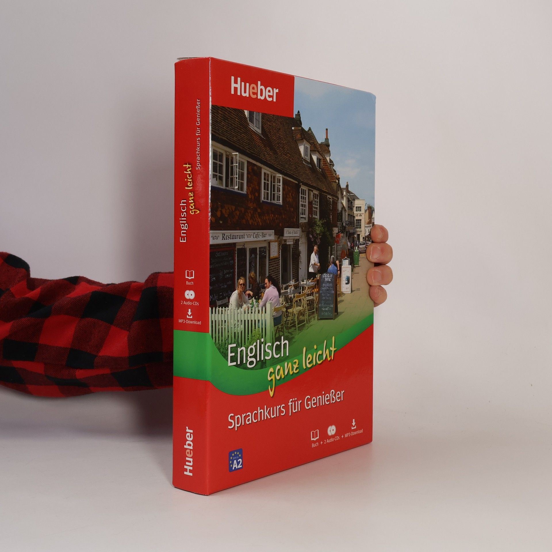 Englisch ganz leicht - Sprachkurs für Genießer - A2 - Buch + 2 Audio-CDs + MP3-Download