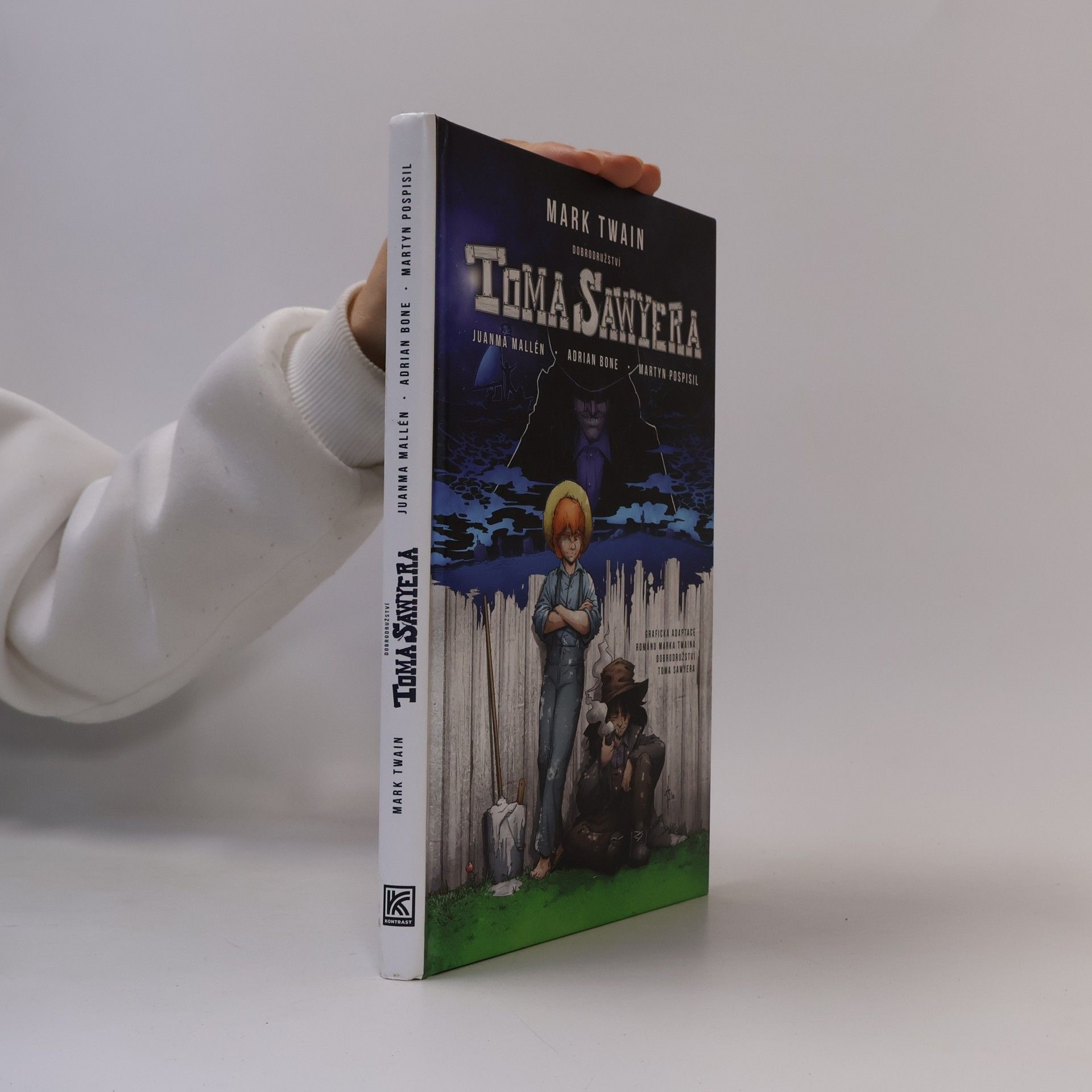 Mark Twain Dobrodružství Toma Sawyera - grafický román