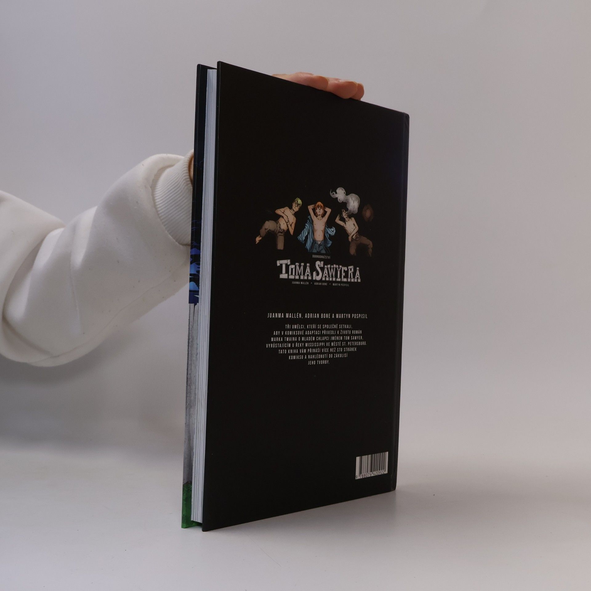 Mark Twain Dobrodružství Toma Sawyera - grafický román