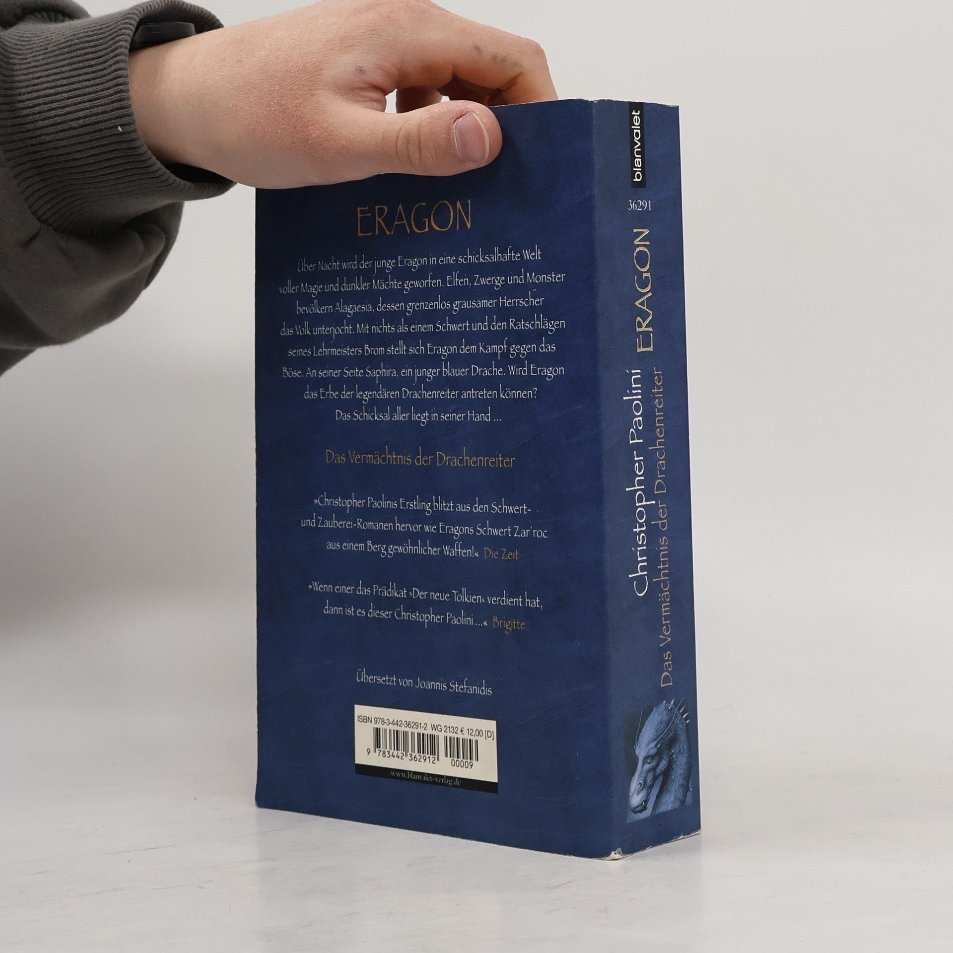 Christopher Paolini Eragon 1. Das Vermächtnis der Drachenreiter