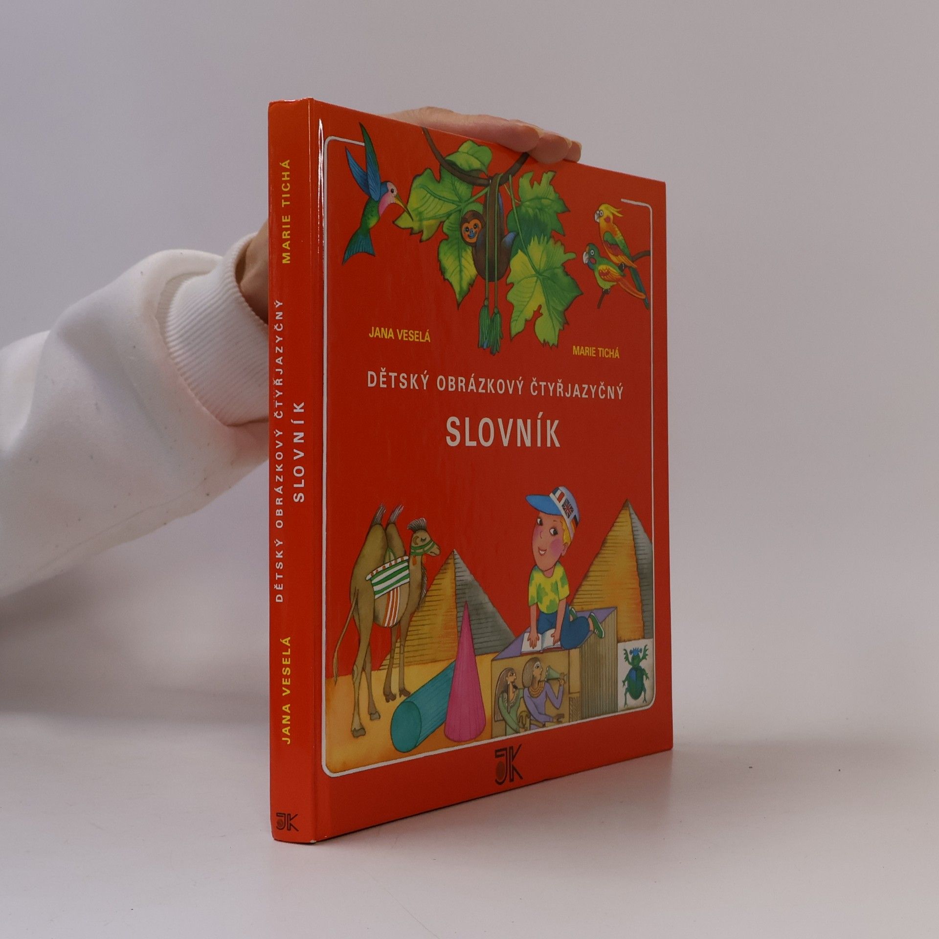 Jana Veselá Dětský obrázkový čtyřjazyčný slovník