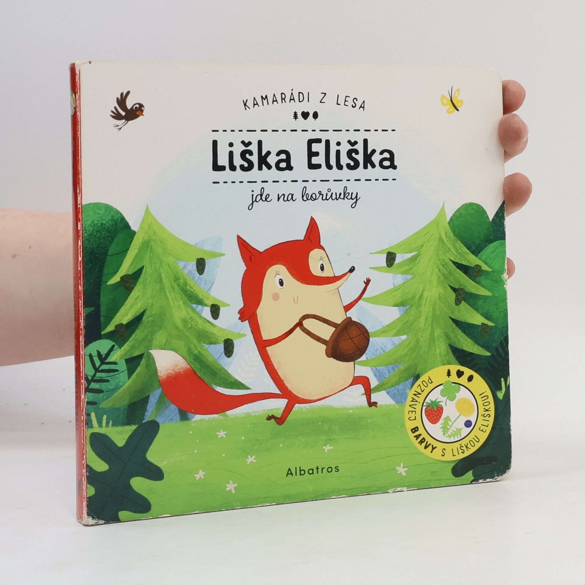 Petra Bartíková Liška Eliška jde na borůvky