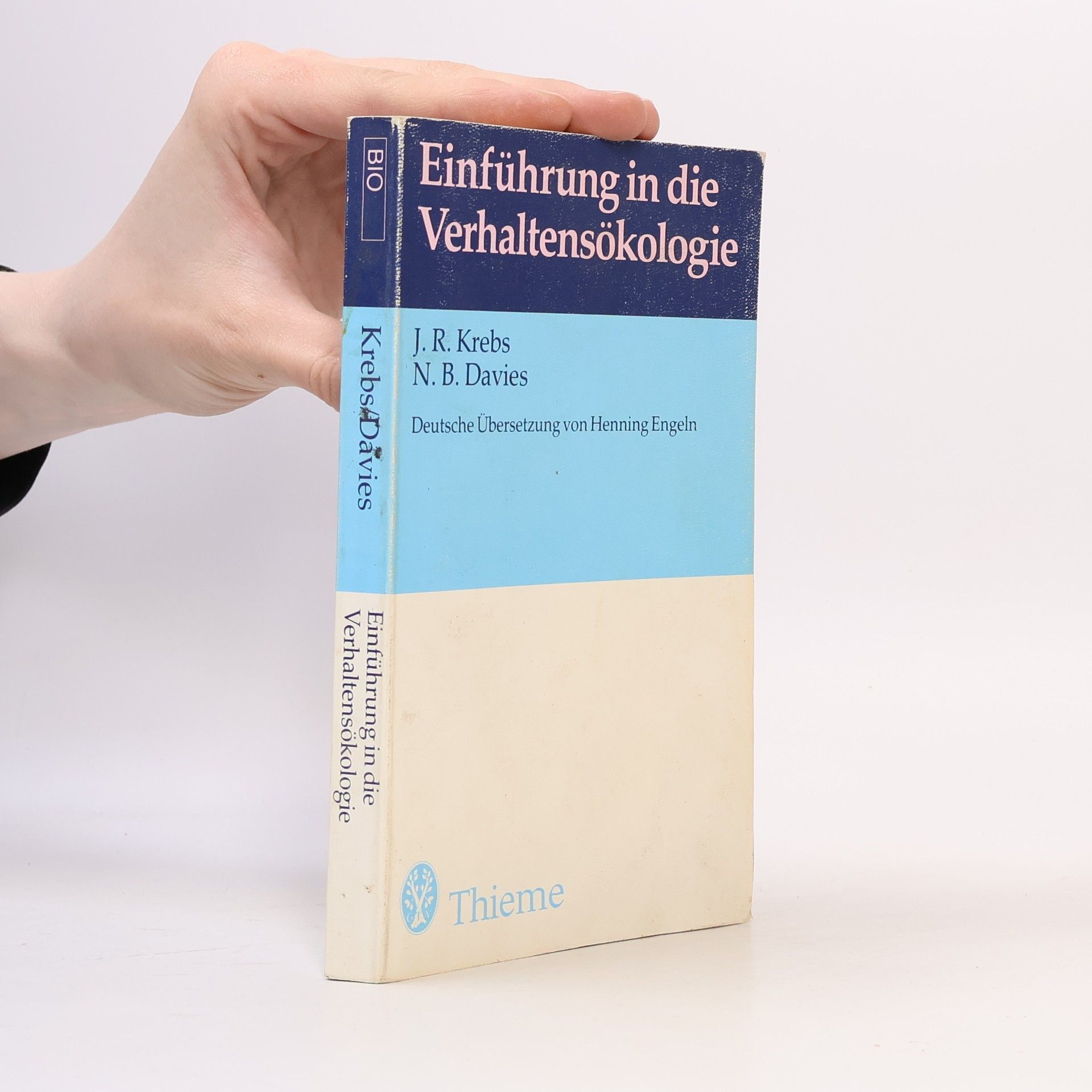 John R. Krebs Einführung in die Verhaltensökologie