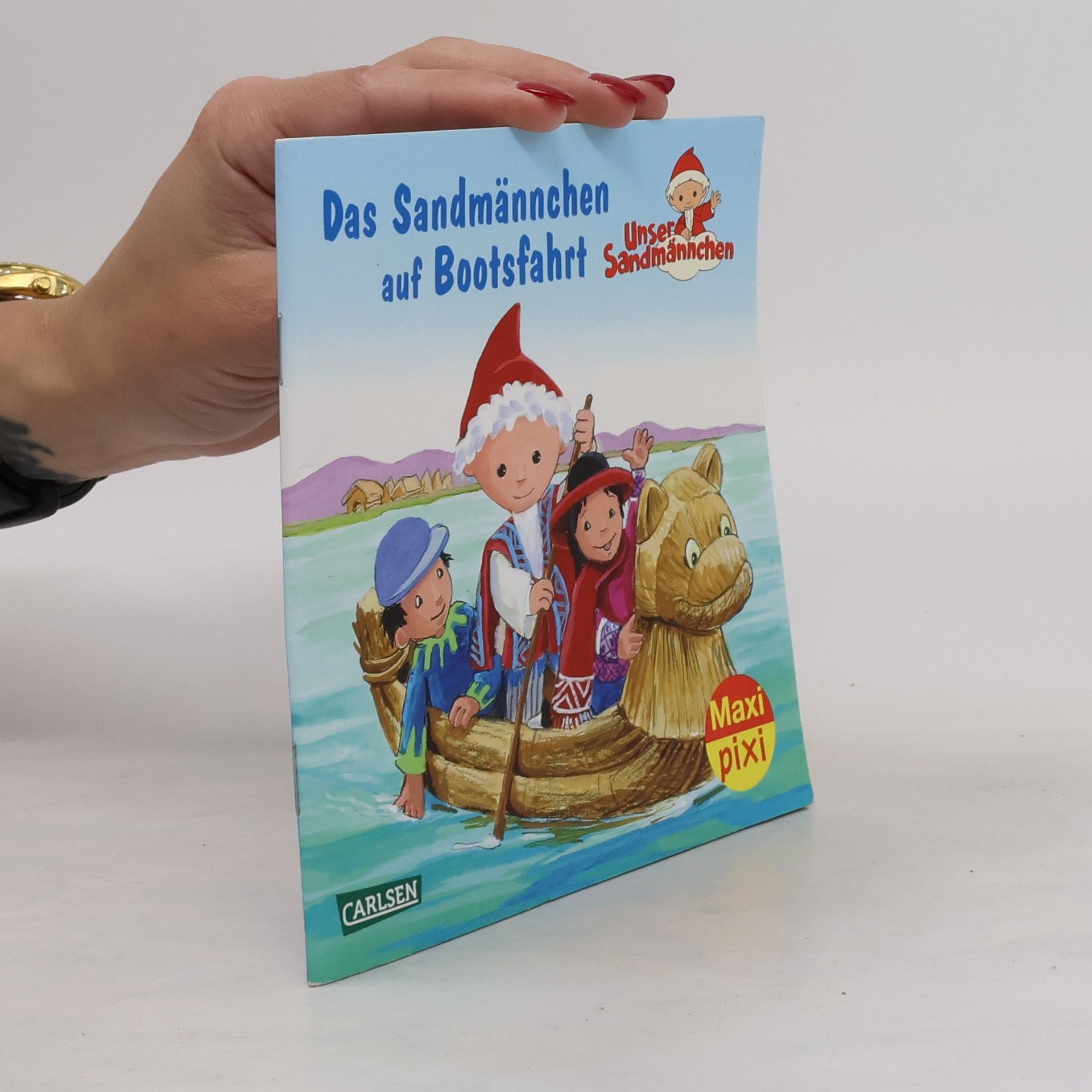 Das Sandmännchen auf Bootsfahrt