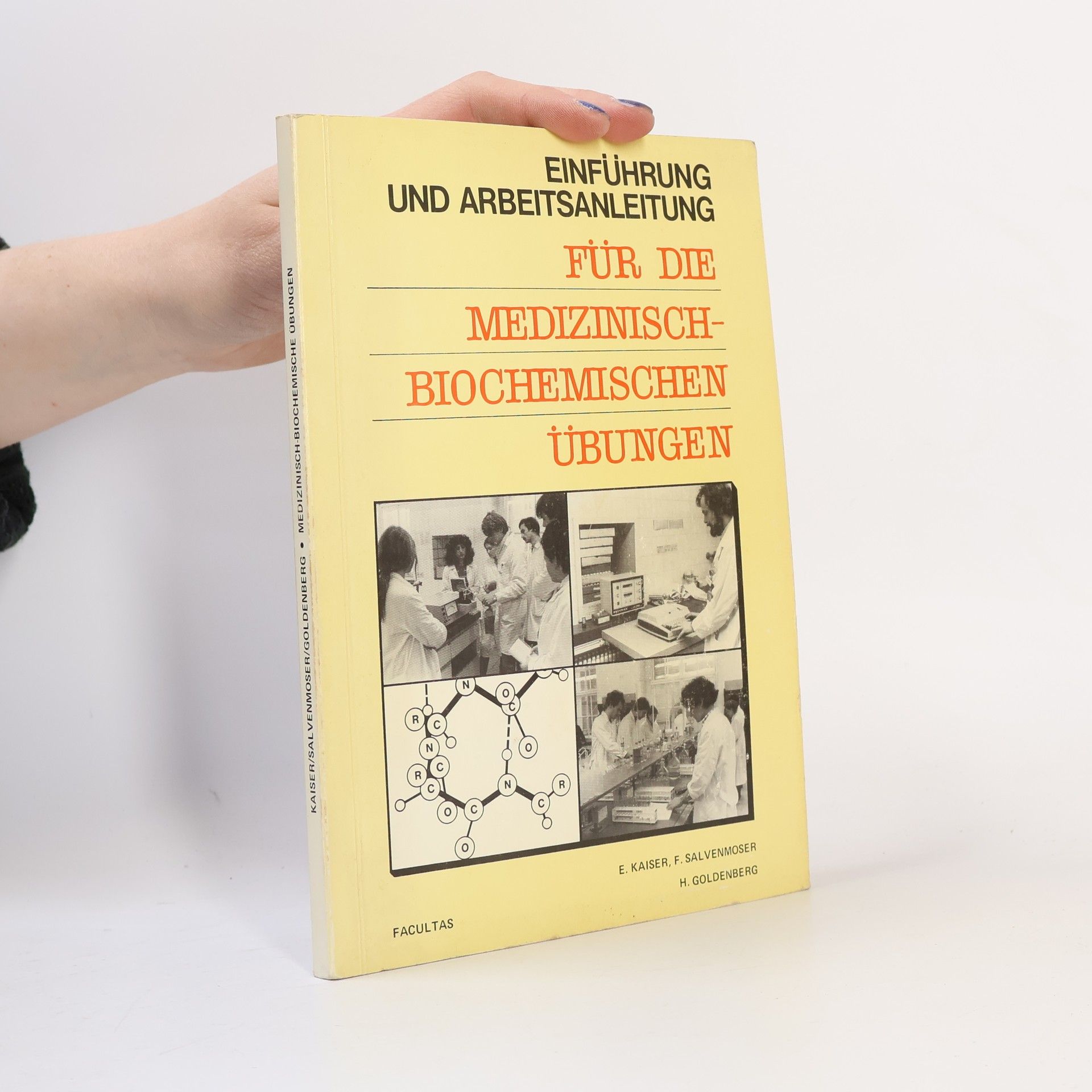 Erich Kaiser Einführung und Arbeitsanleitung für die medizinisch-biochemischen Übungen