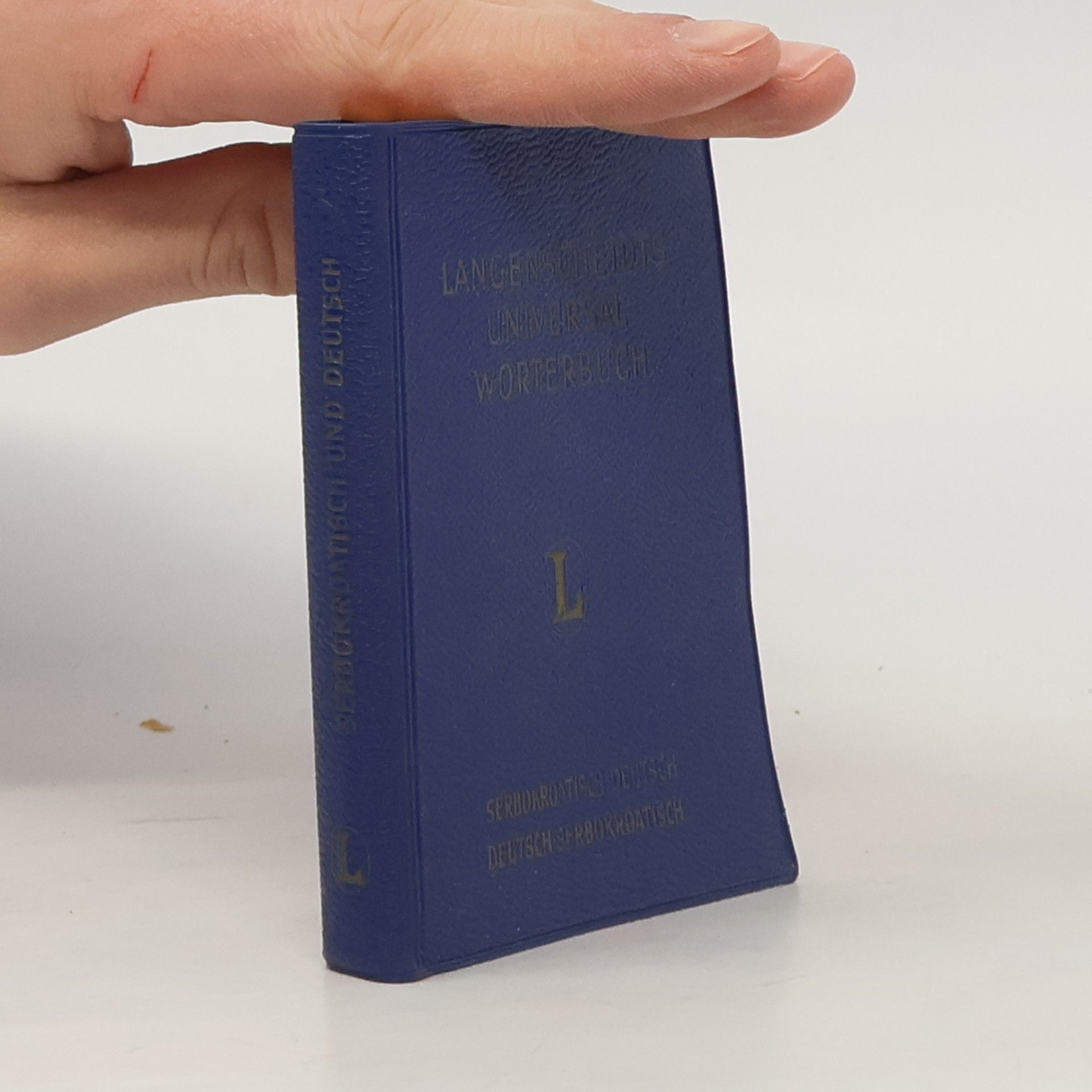 Kolektiv autorů Langenscheidts Universal-Wörterbuch Serbokroatisch - Deutsch