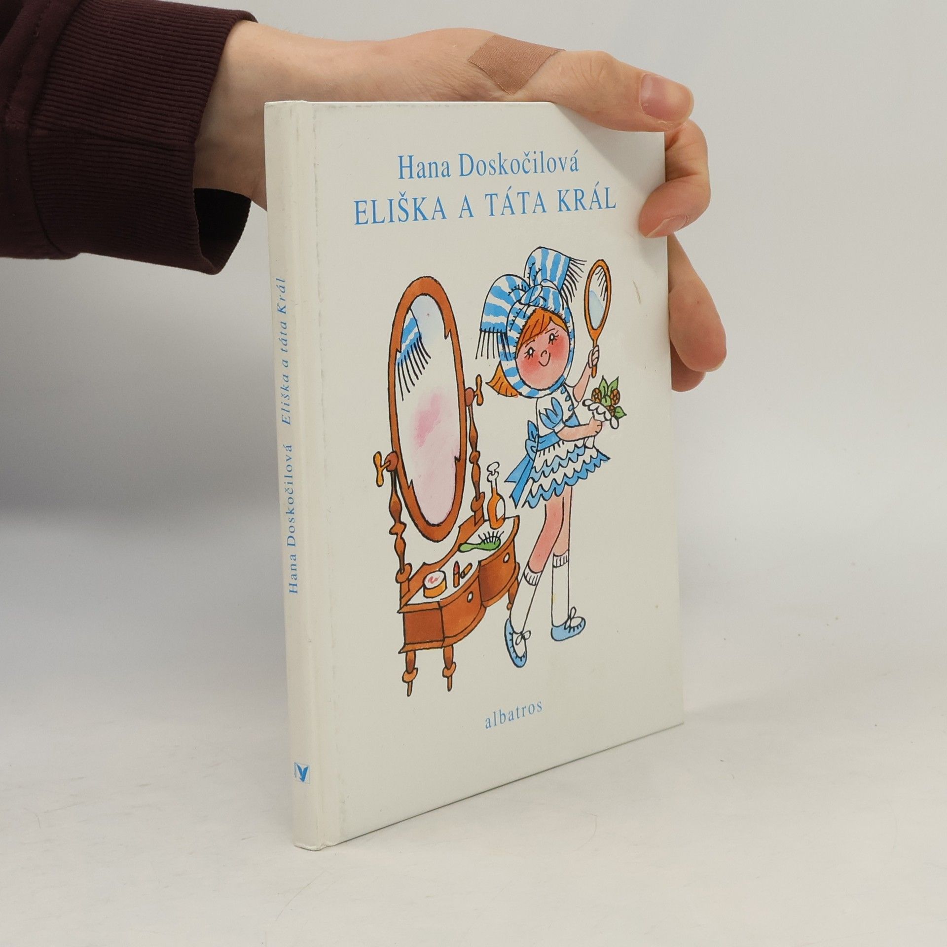Hana Doskočilová Eliška a táta Král