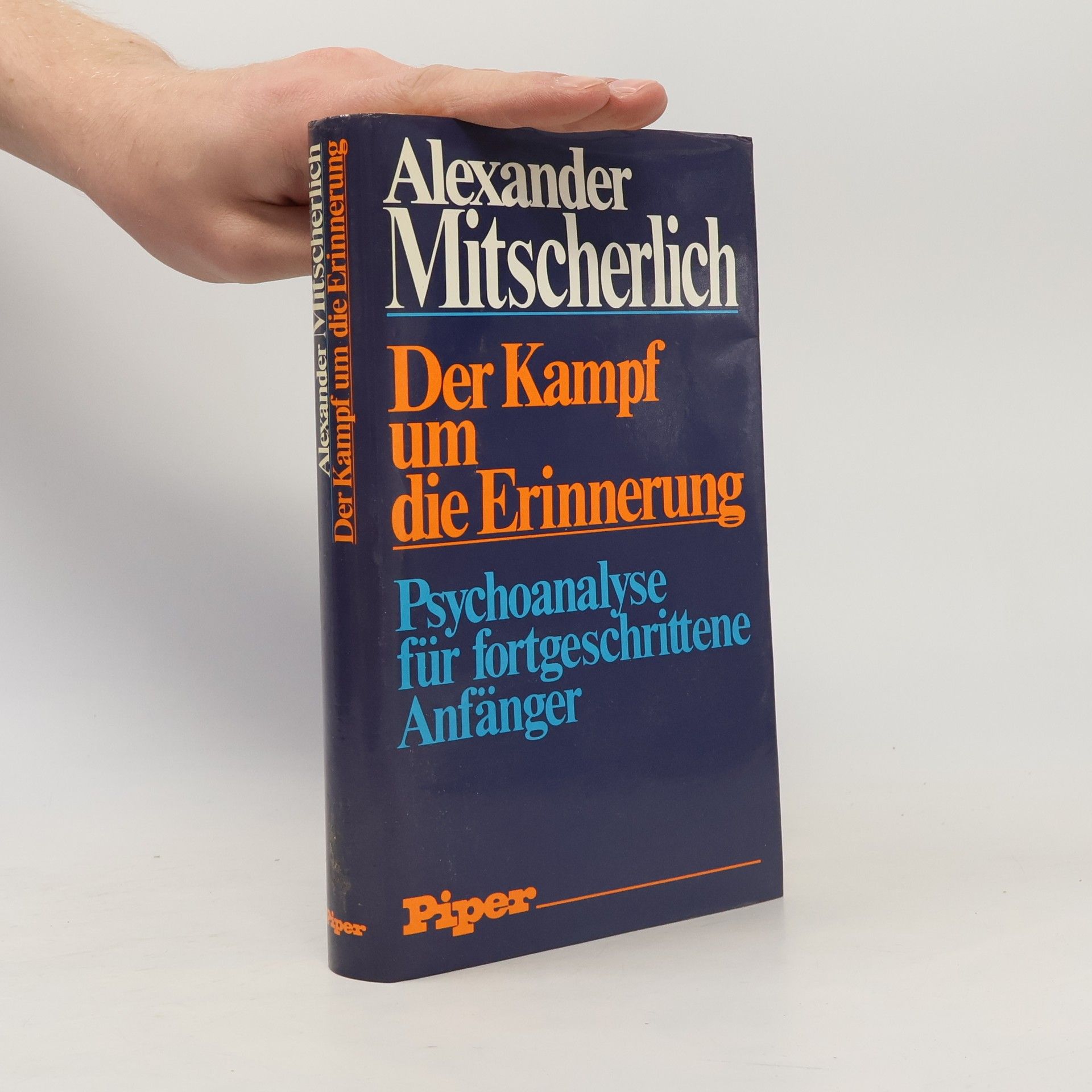 Alexander Mitscherlich Der Kampf um die Erinnerung