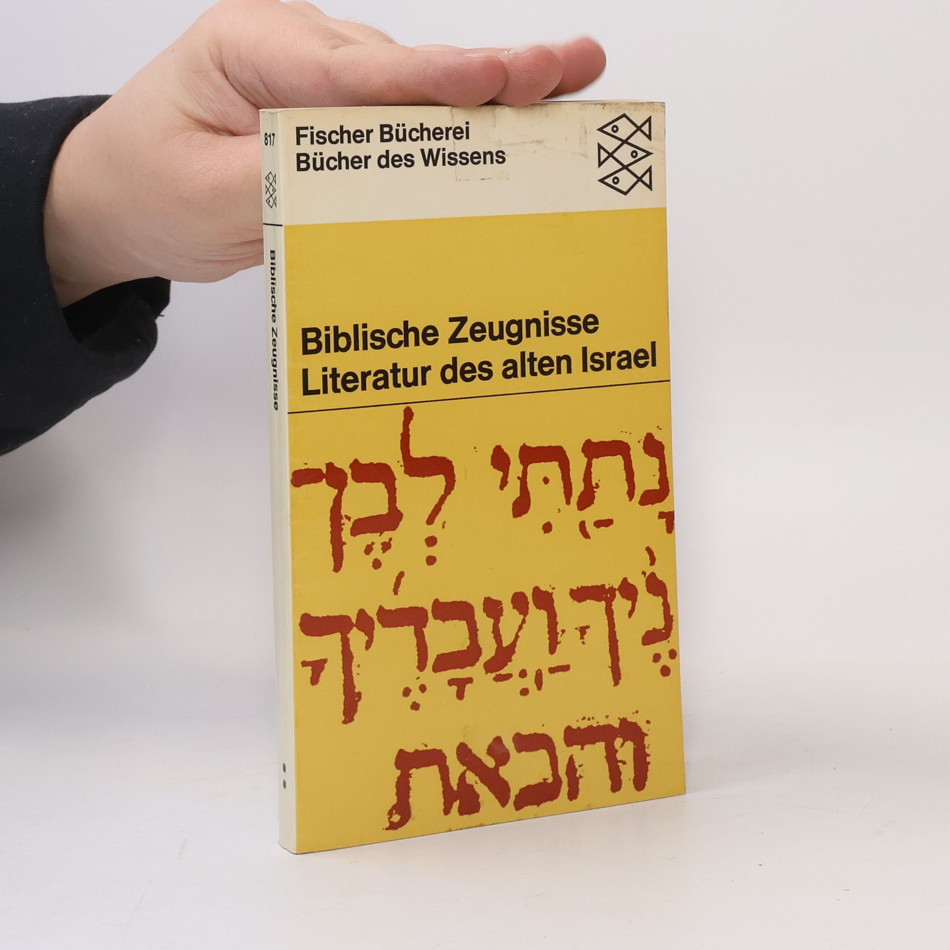 Autores varios Biblische Zeugnisse Literatur des alten Israel
