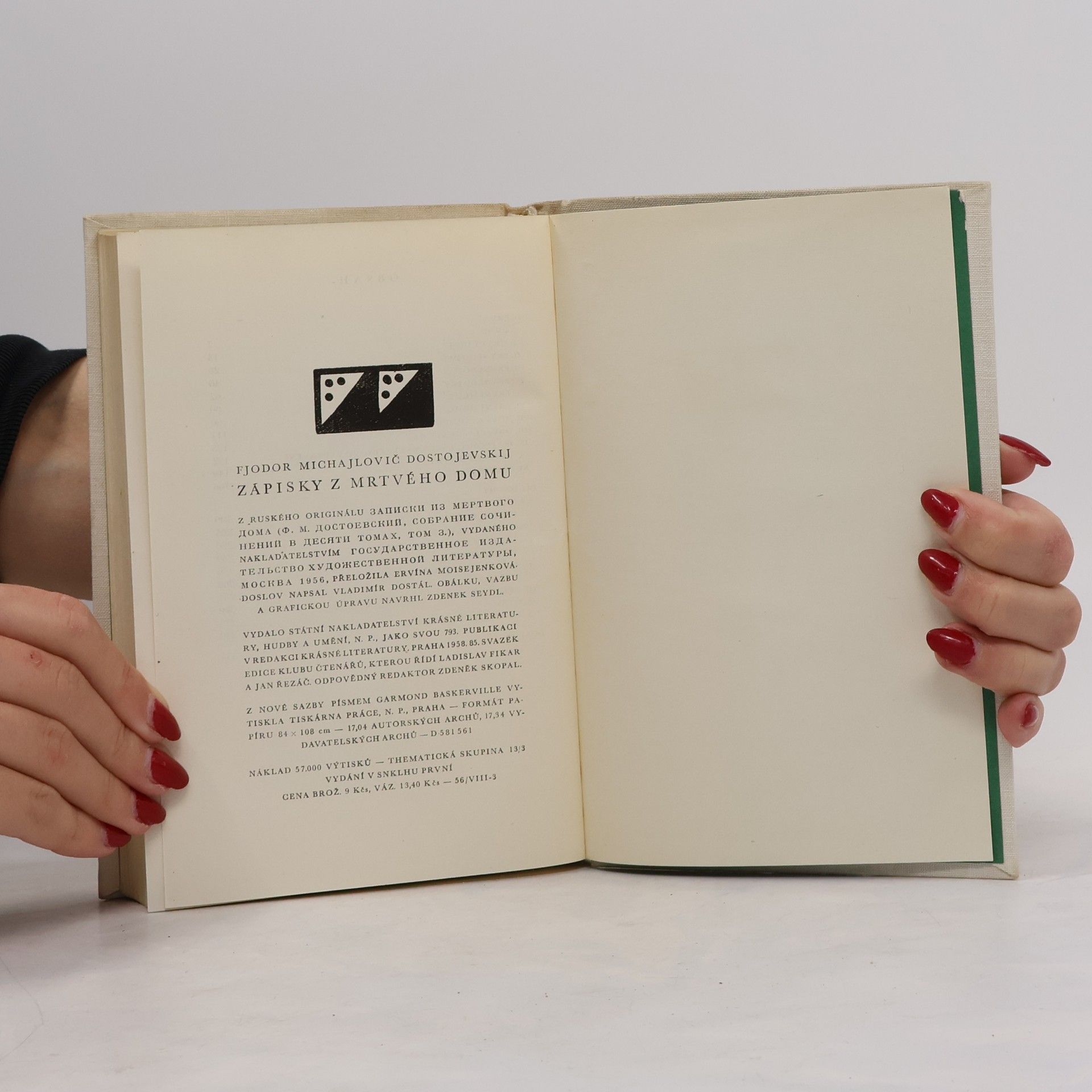 Fyodor Dostoyevsky Zápisky z mrtvého domu