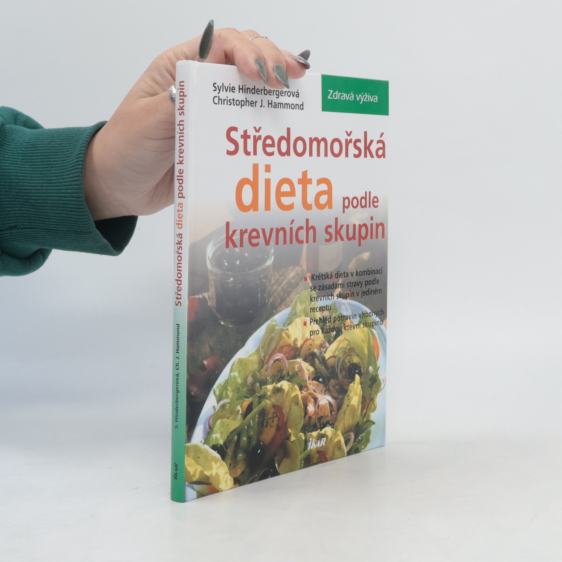 Sylvie Hinderberger Středomořská dieta podle krevních skupin