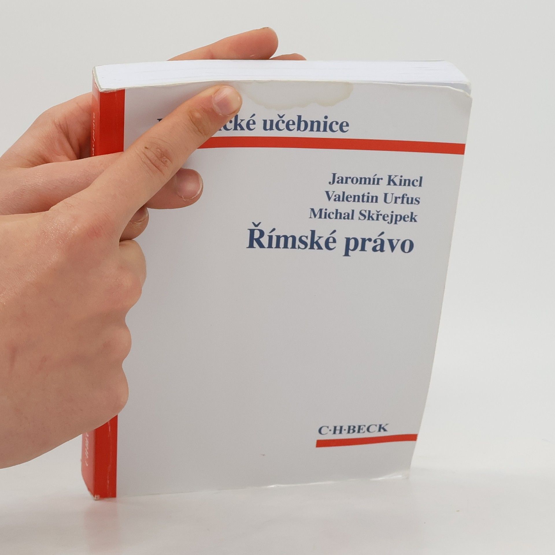 Jaromír Kincl Římské právo
