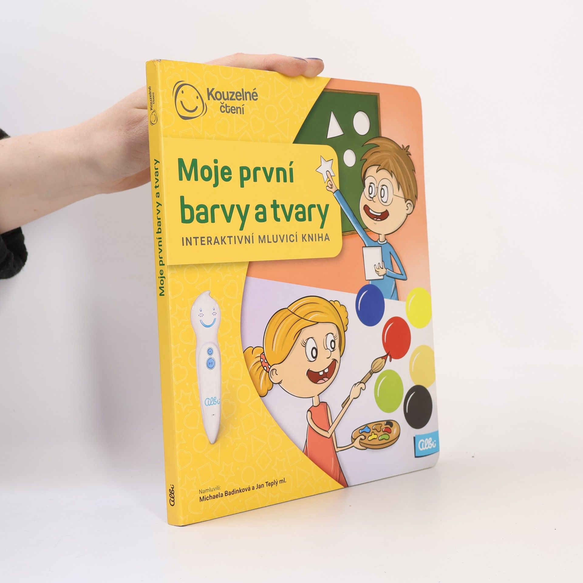 Zuzana Slánská Moje první barvy a tvary. Interaktivní mluvící kniha