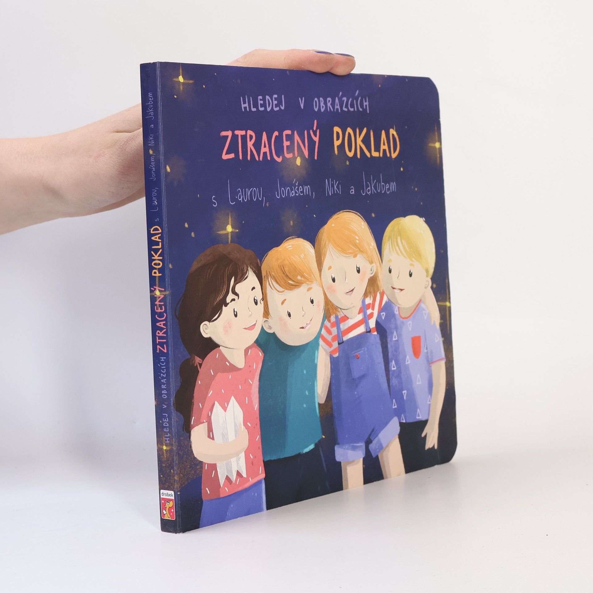 Lucie Sobelová Ztracený poklad s Laurou, Jonášem, Niki a Jakubem