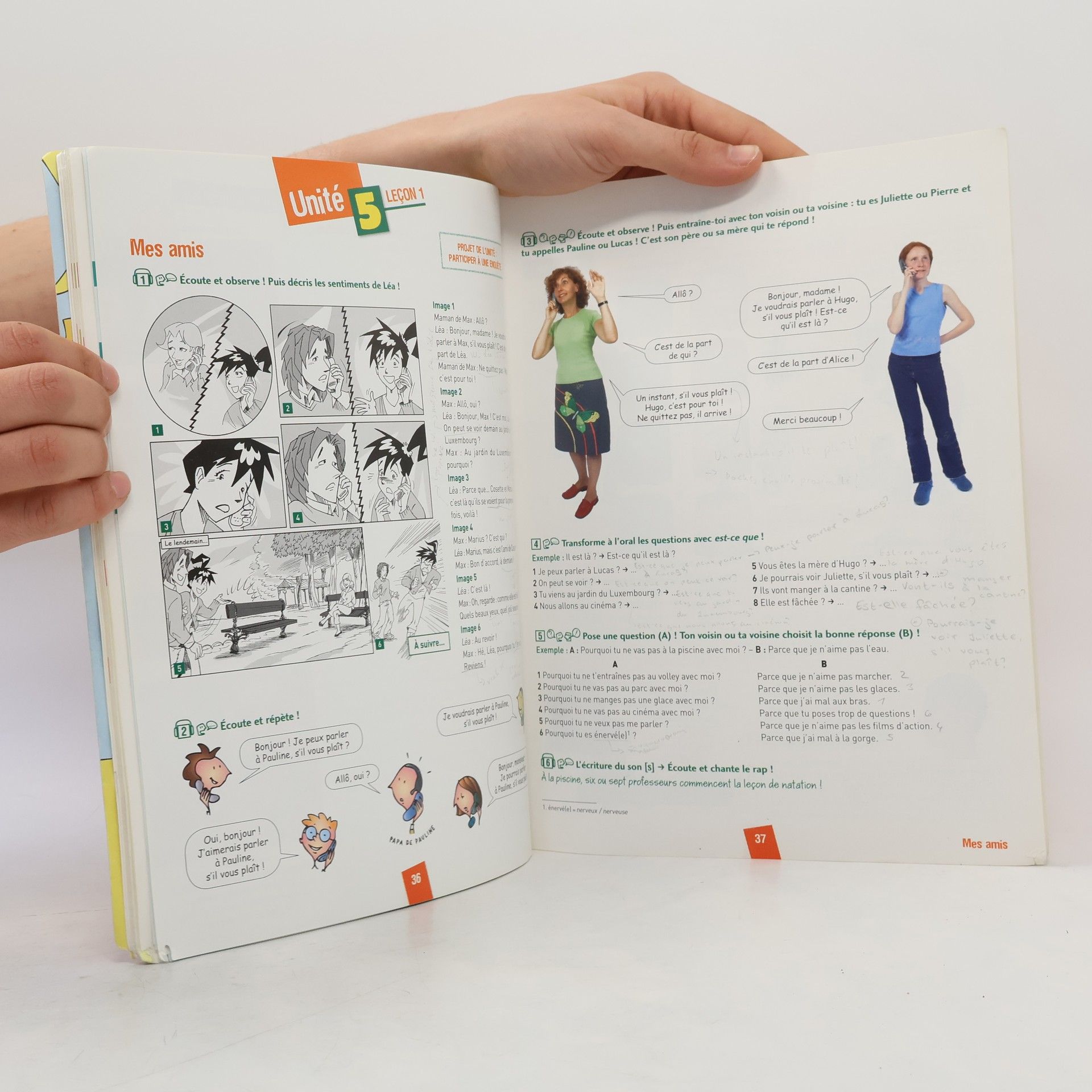 Colette Samson Amis 2 et compagnie. Livre de l'éleve