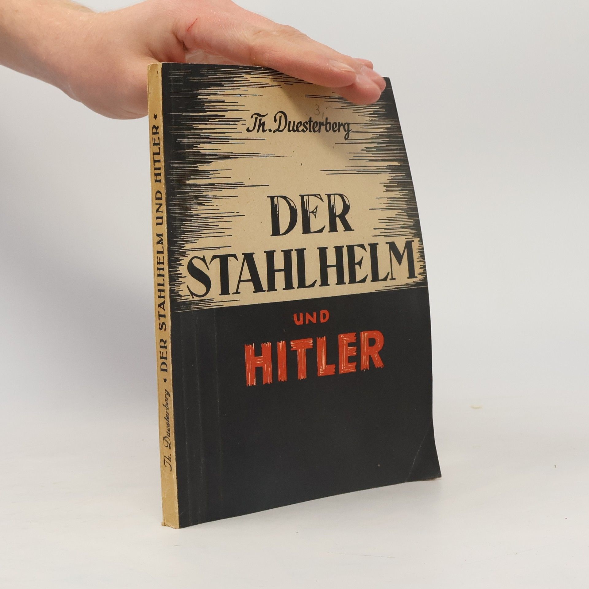 Theodor Duesterberg Der Stahlhelm und Hitler