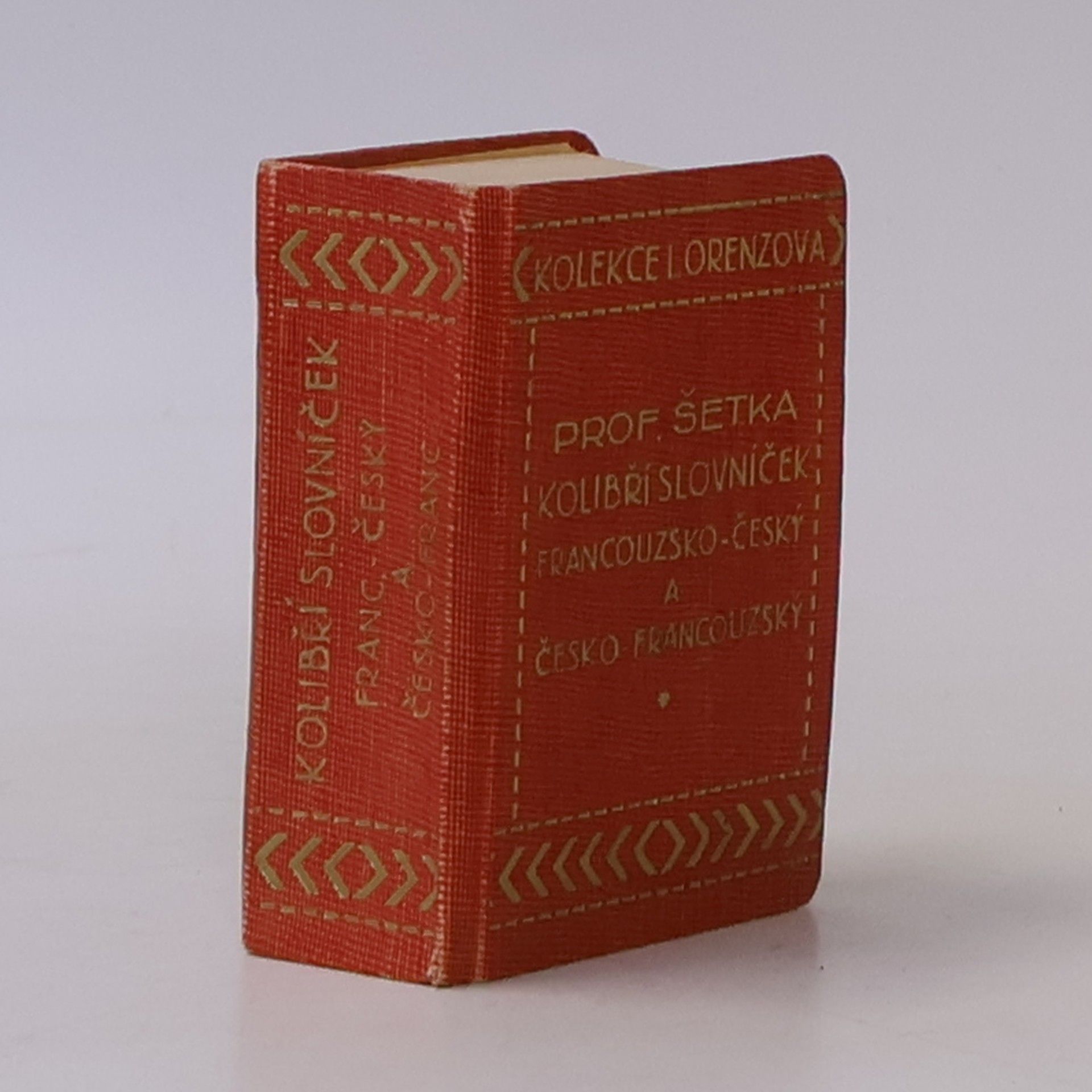 Kolibří slovníček francouzsko-český a česko-francouzský