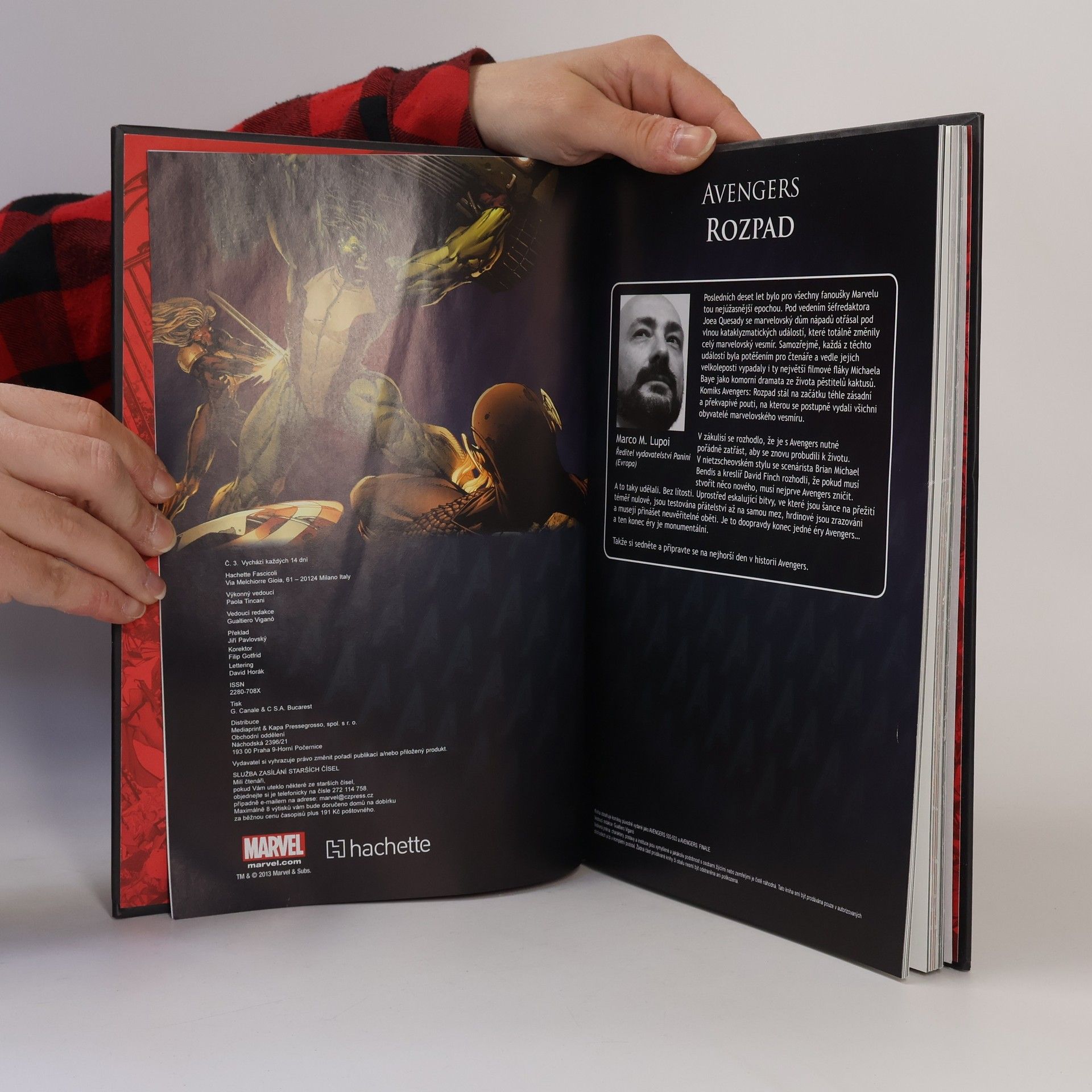 Brian Michael Bendis Ultimátní komiksový komplet 34. Avengers. Rozpad