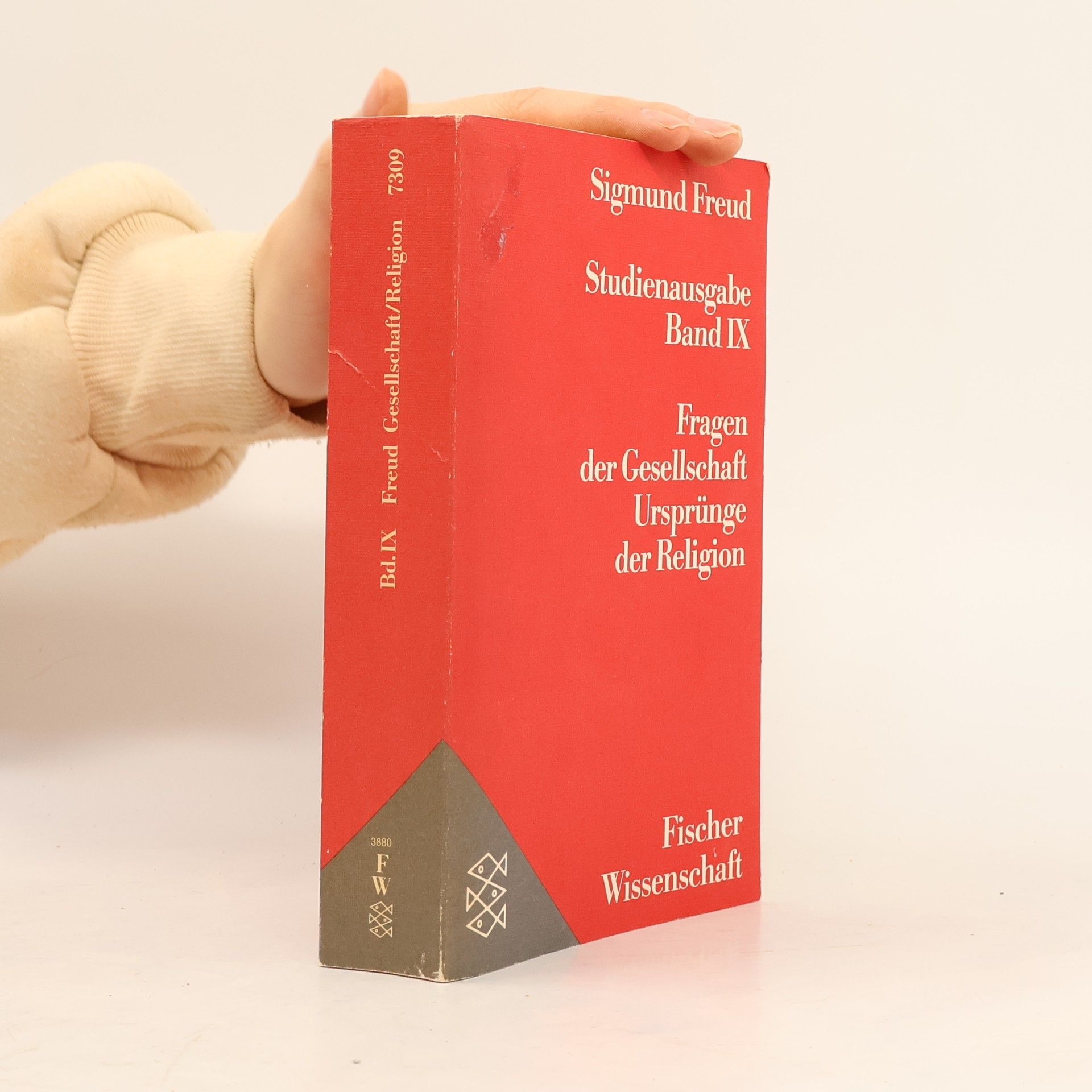 Sigmund Freud Studienausgabe Band IX. Fragen der Gesellschaft Ursprünge der Religion