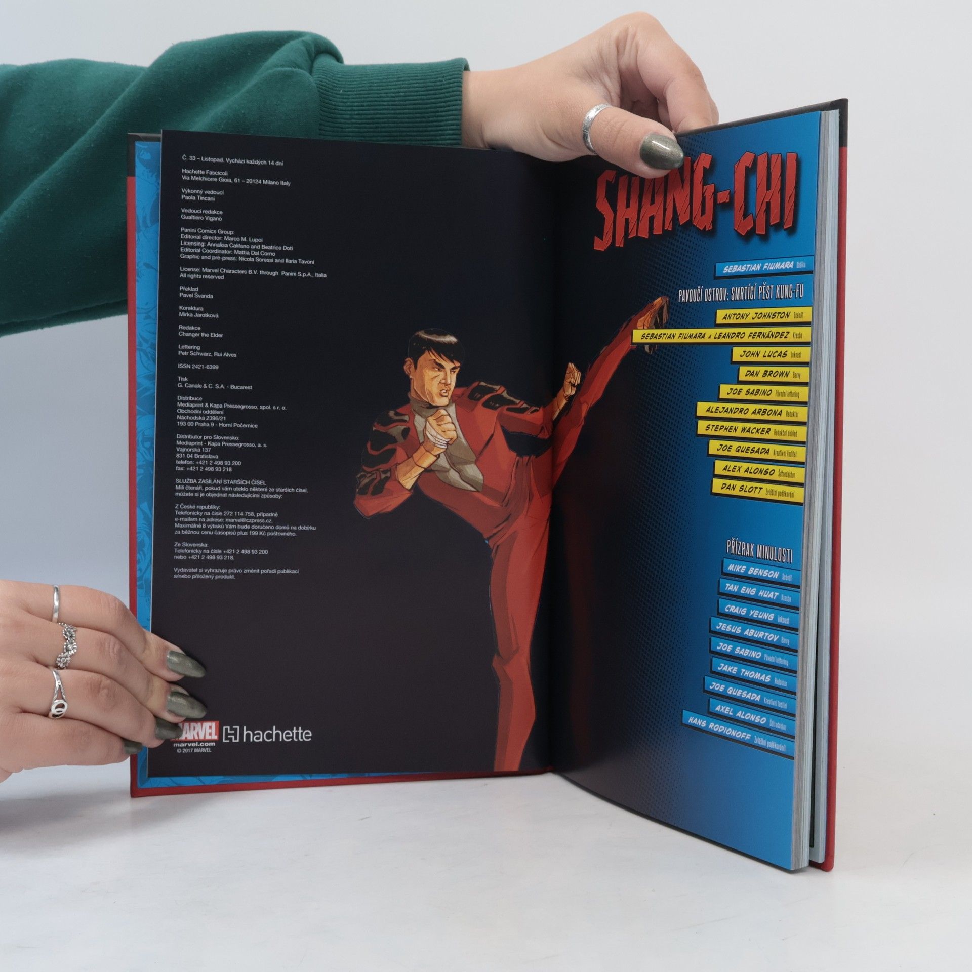 Antony Johnston Nejmocnější hrdinové Marvelu 33. Shang-Chi