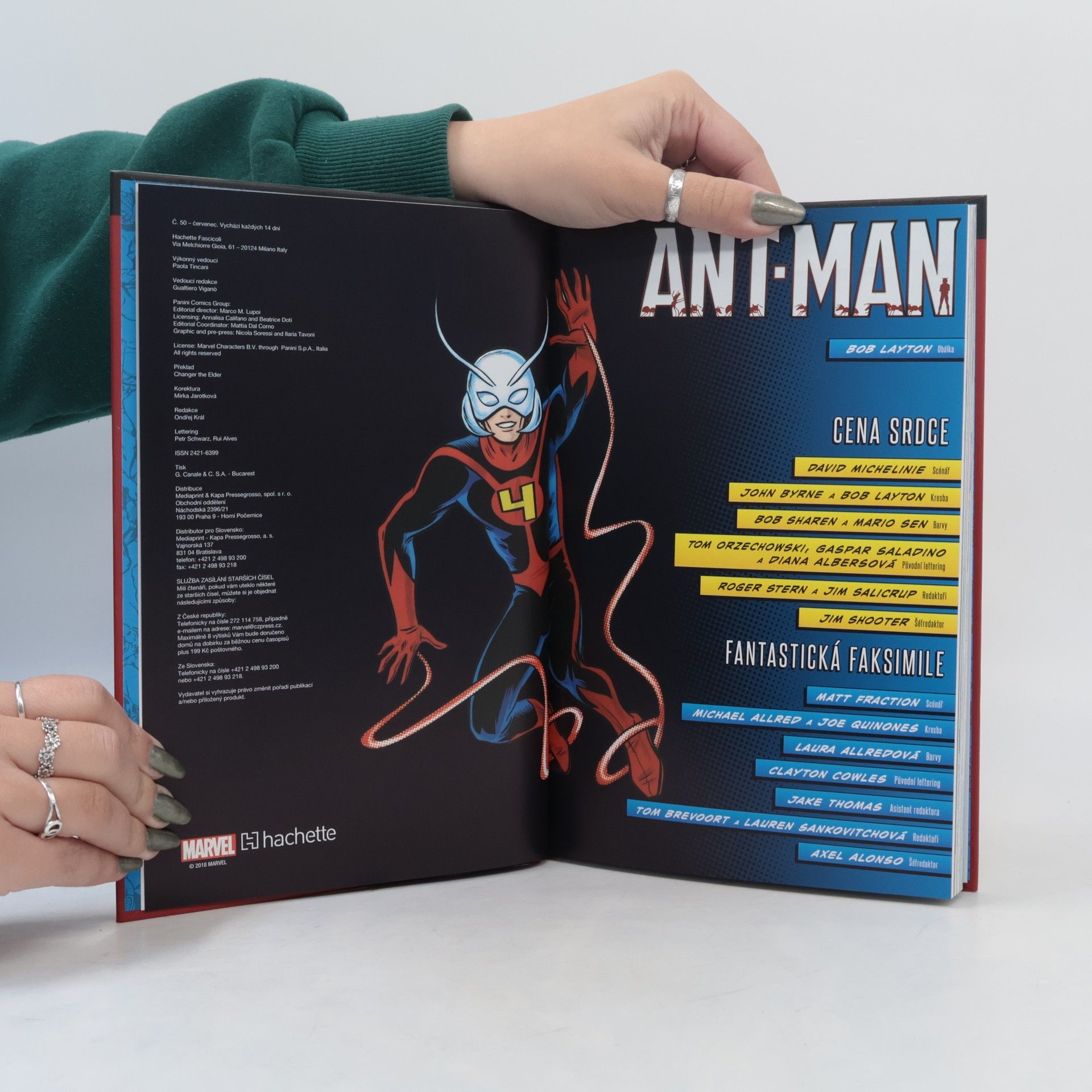 Scott Lang Nejmocnější hrdinové Marvelu 50. Ant-Man