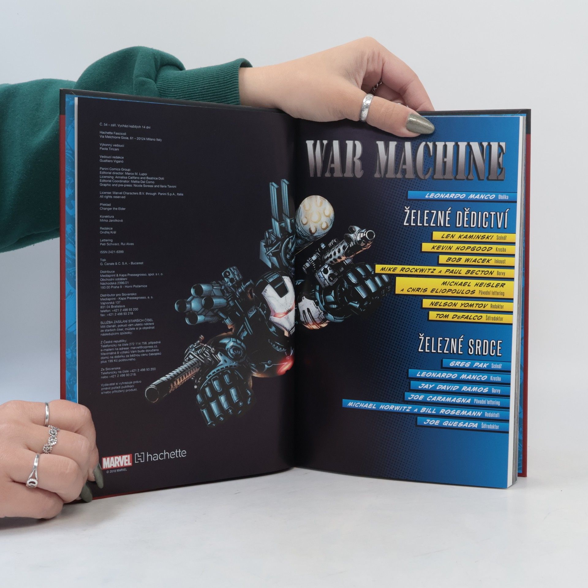 Kolektiv autorů Nejmocnější hrdinové Marvelu 54. War Machine