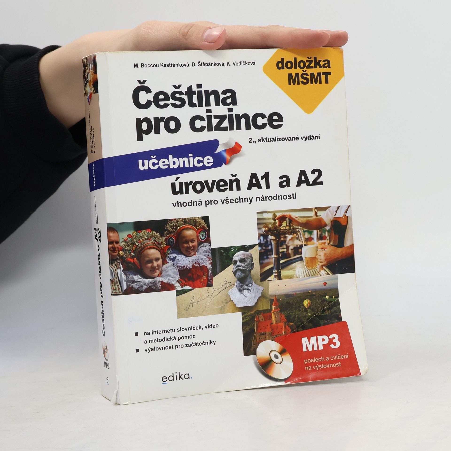 Kateřina Vodičková Čeština pro cizince. Úroveň A1 a A2. Učebnice