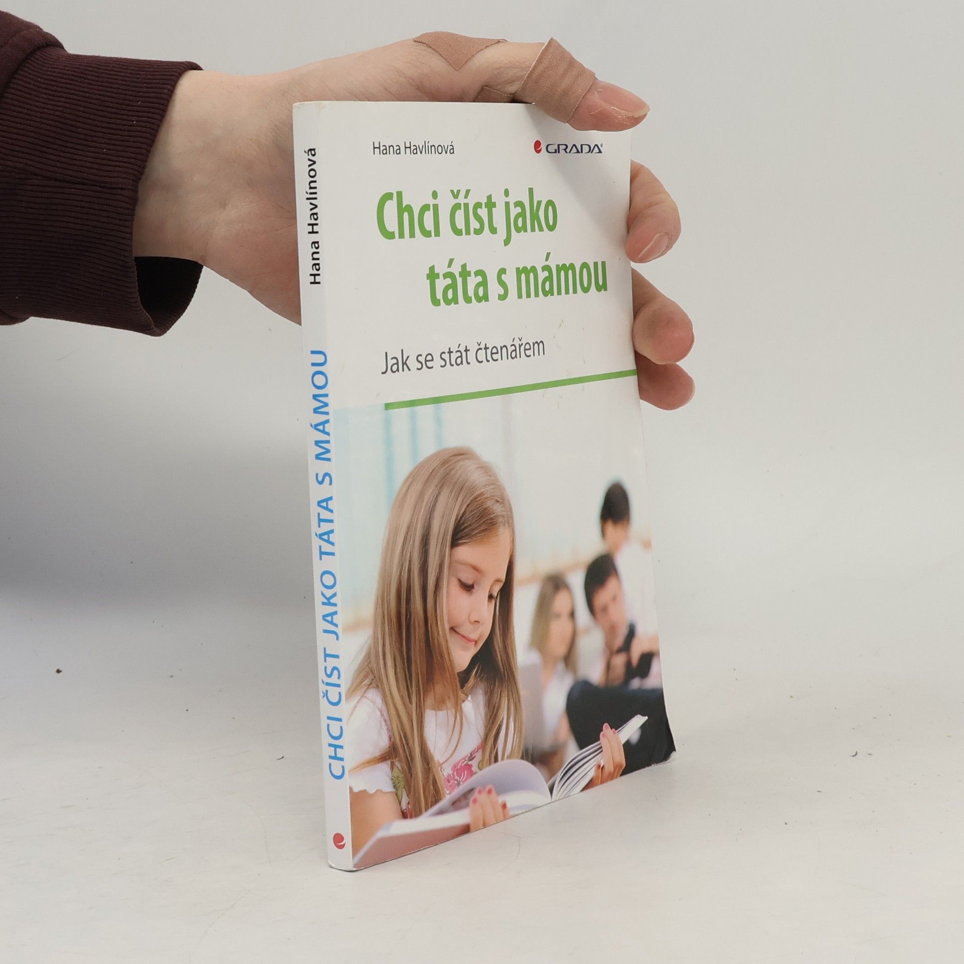 Hana Havlínová Chci číst jako táta s mámou