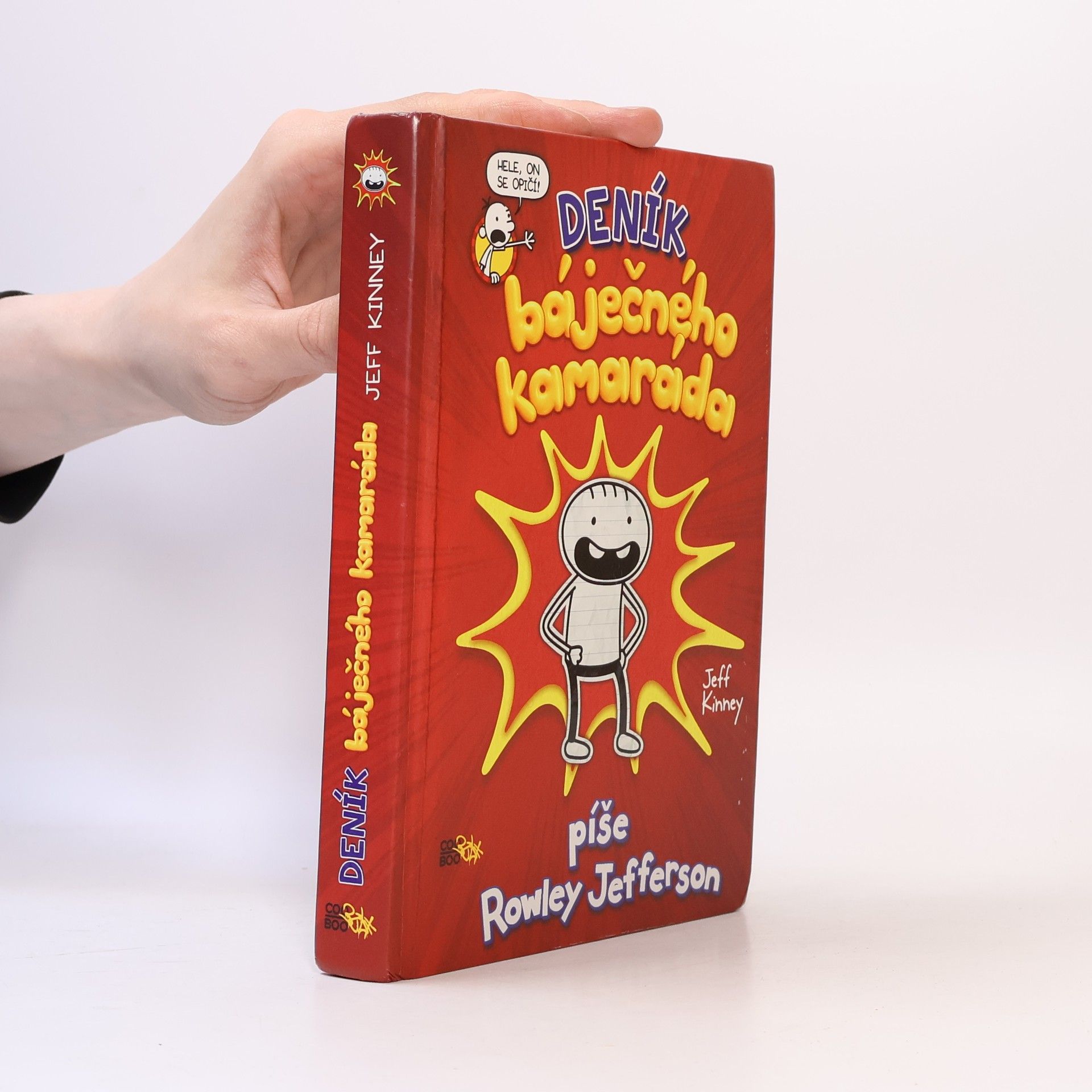 Jeff Kinney Deník báječného kamaráda. Píše Rowley Jefferson