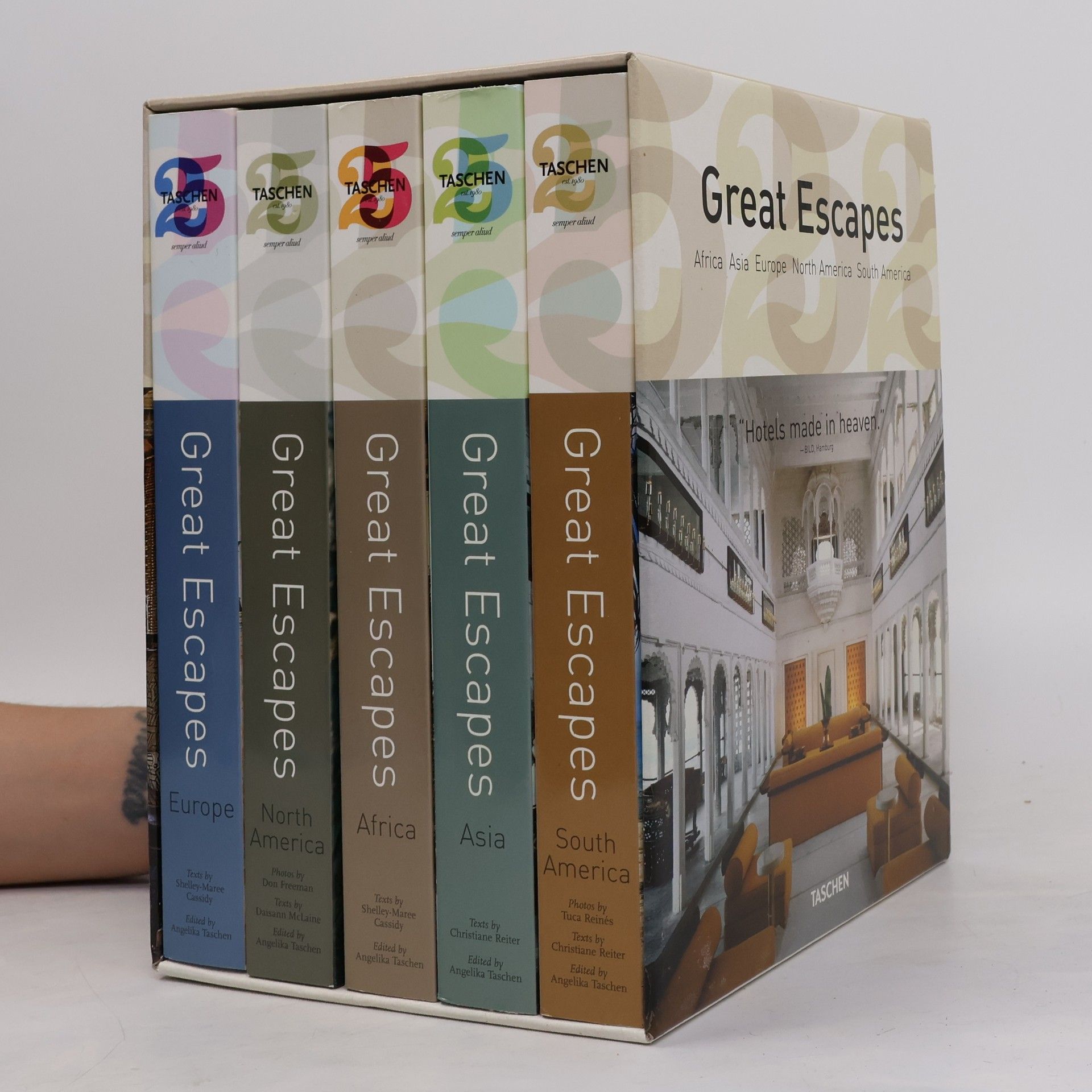 Angelika Taschen Great Escapes Box Set