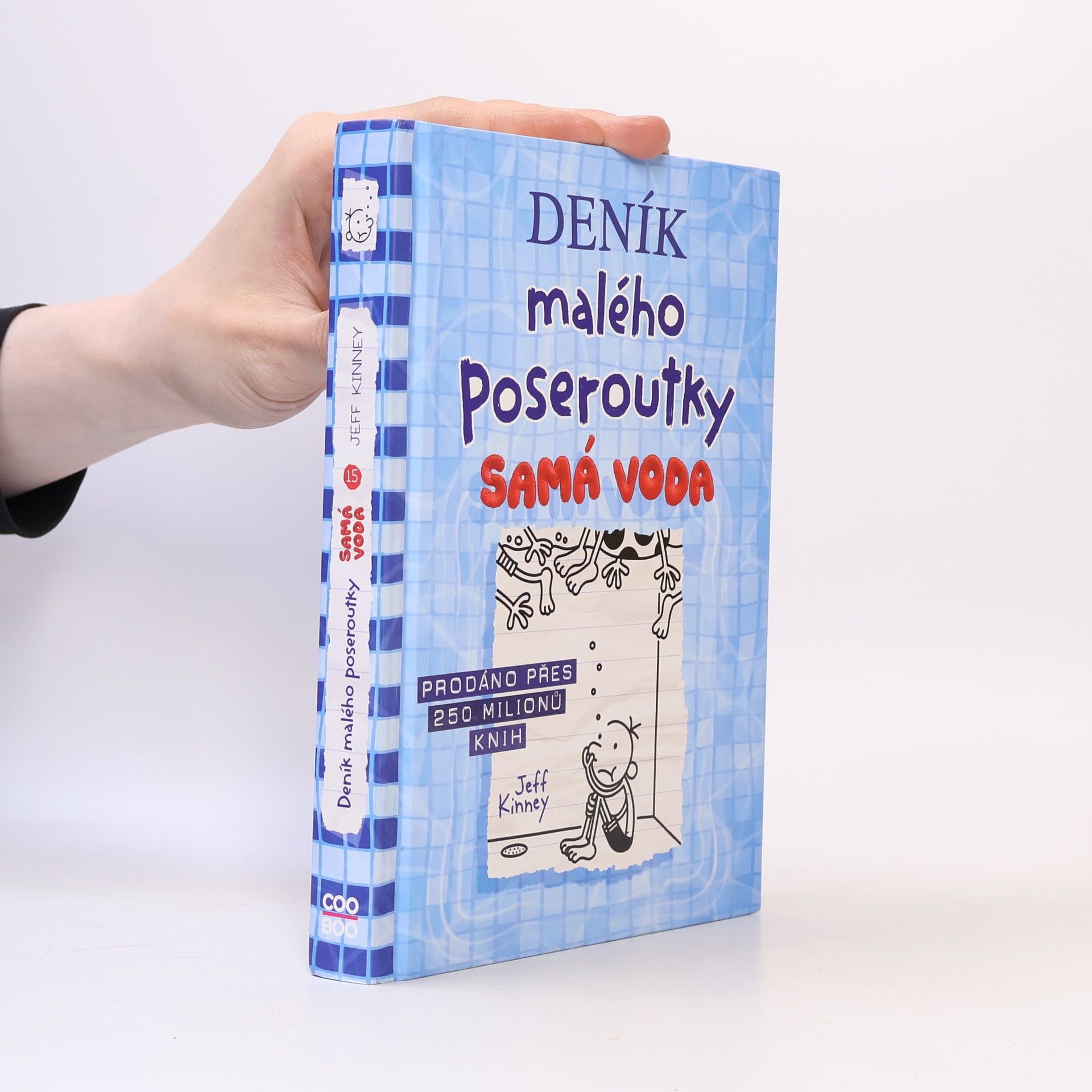 Jeff Kinney Deník malého poseroutky 15. Samá voda