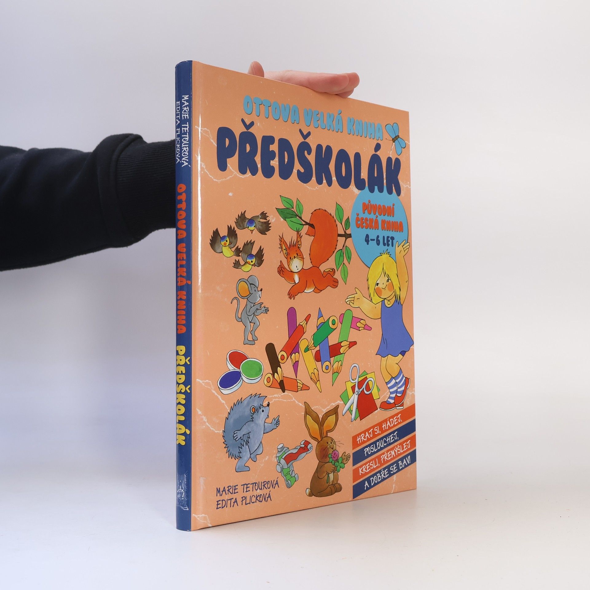 Plicková Edita Ottova velká kniha. Předškolák