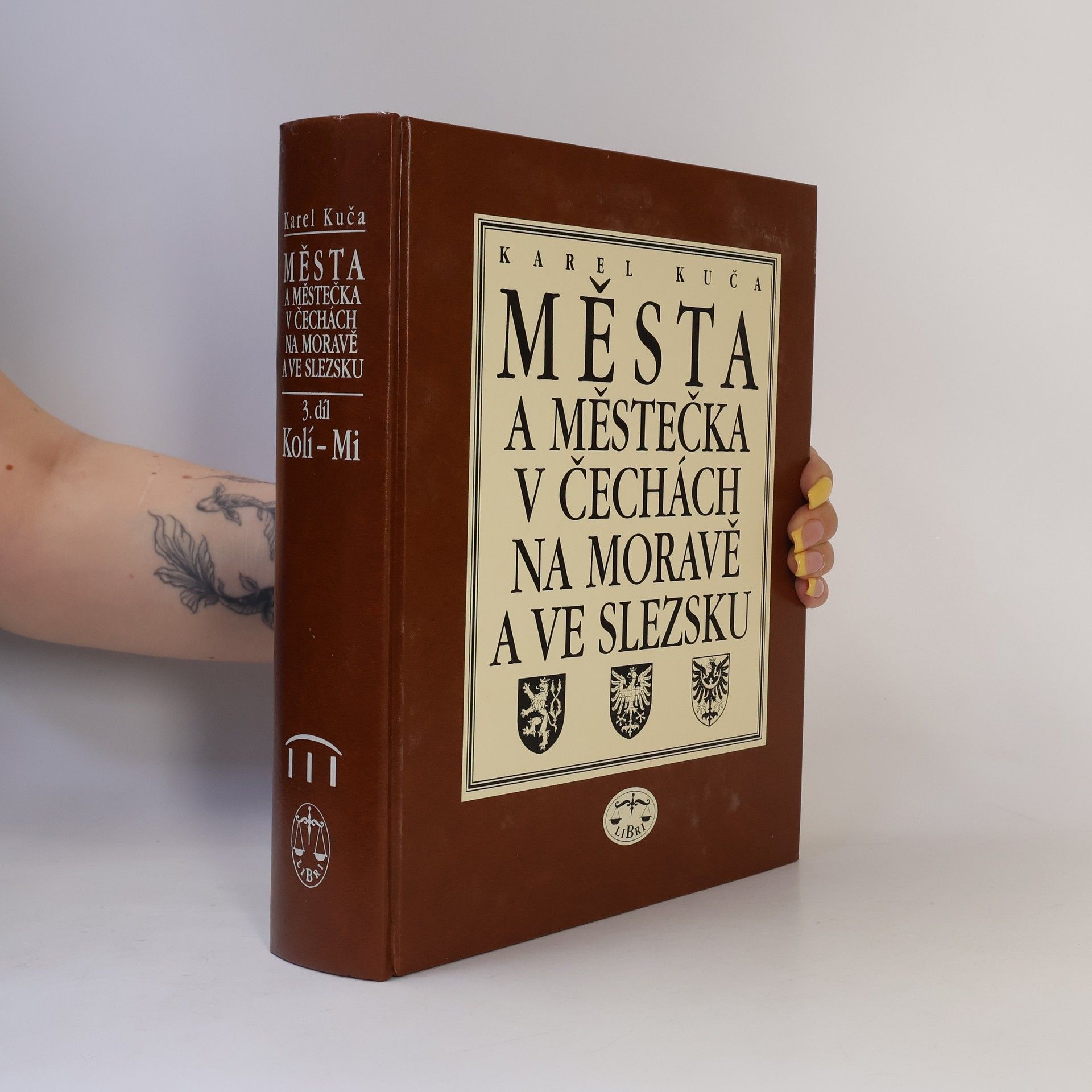 Karel Kuča Města a městečka v Čechách, na Moravě a ve Slezsku 3. Kolí-Mi