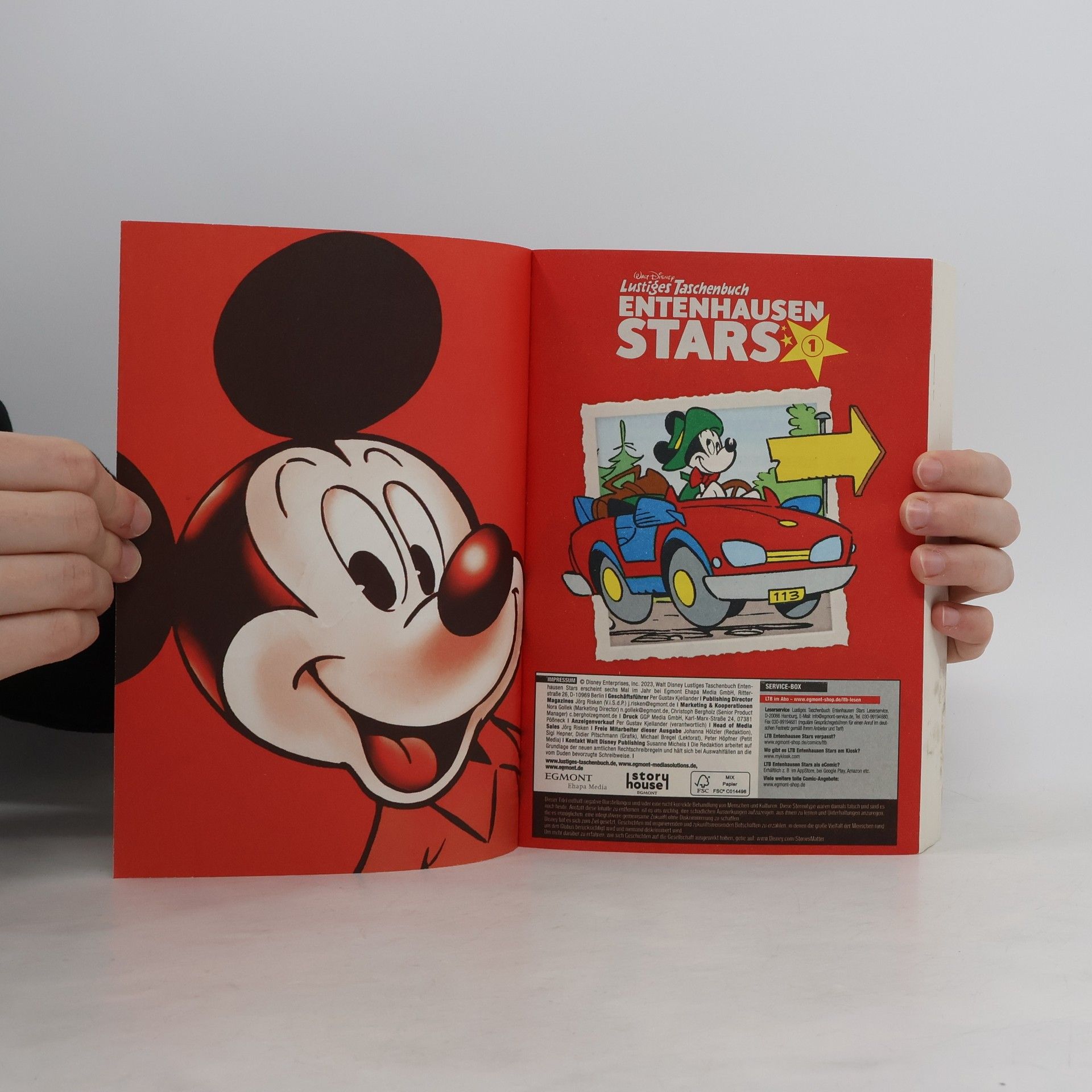 Walt Disney Lustiges Taschenbuch Entenhausen Stars 3