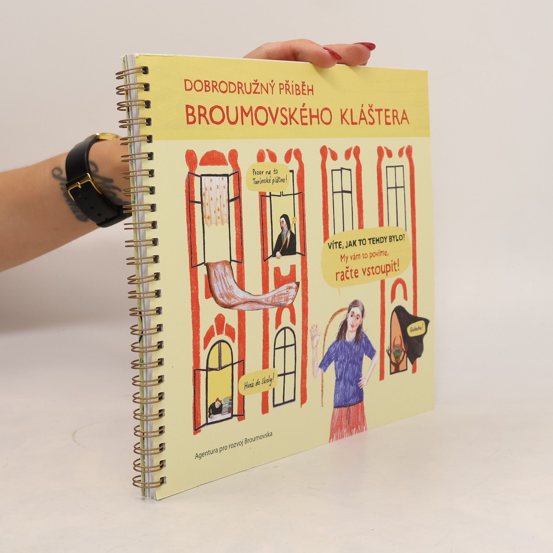 Anna Bergmann Dobrodružný příběh broumovského kláštera