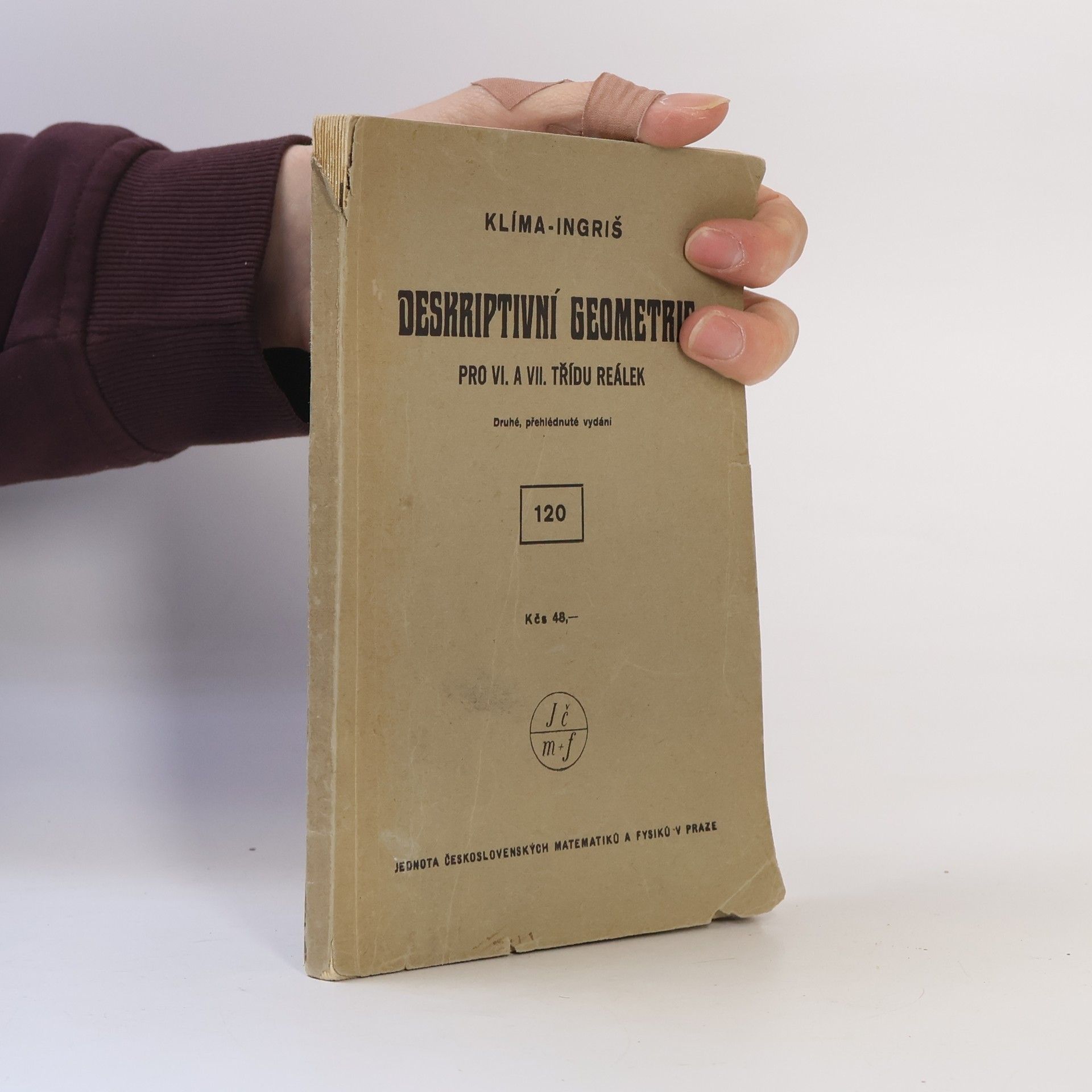Collectif d'auteurs Deskriptivní geometrie pro VI. a VII. třídu reálek