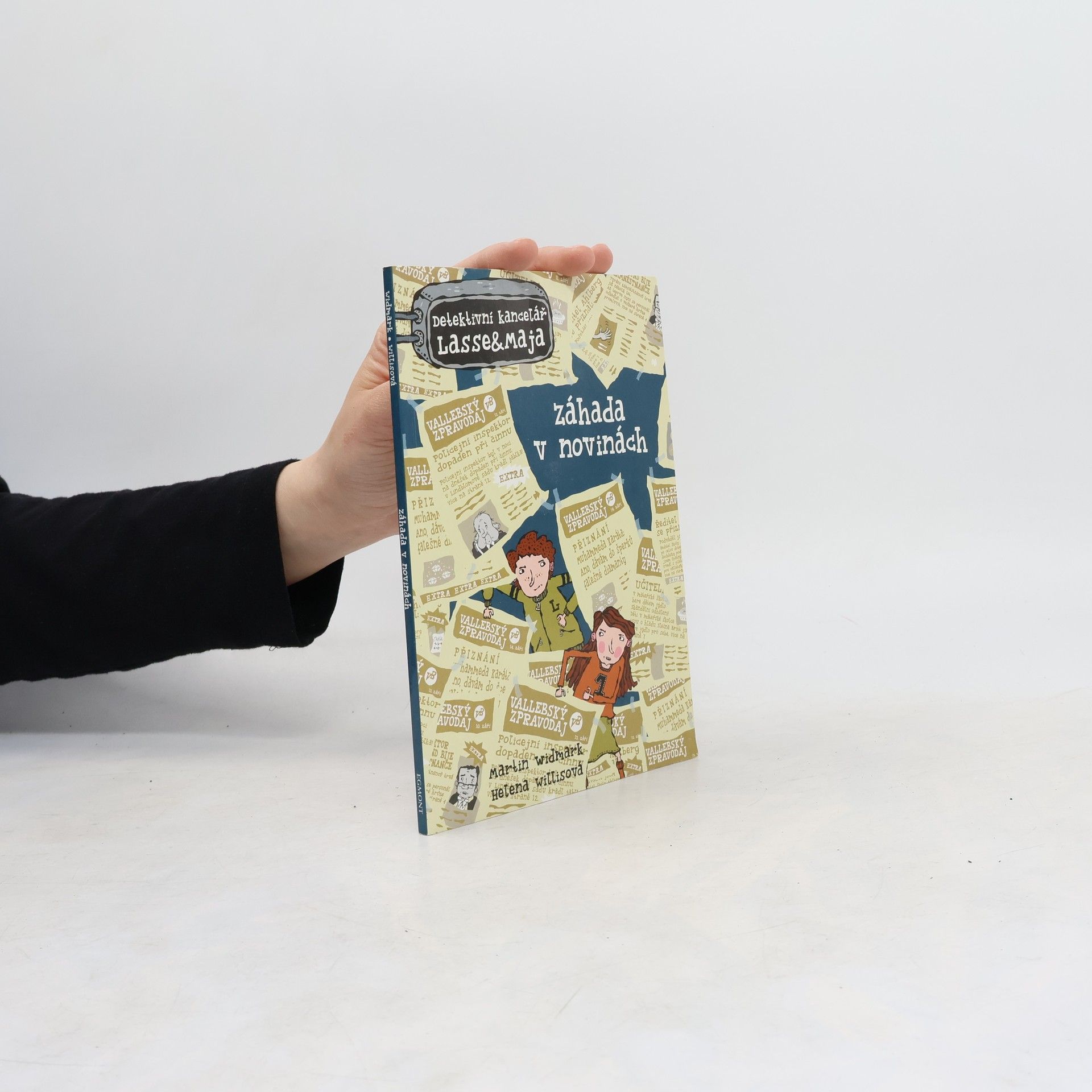 Martin Widmark Záhada v novinách