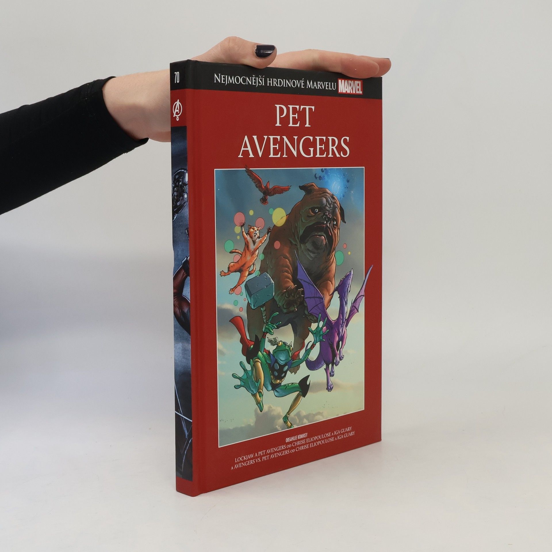 Chrise Eliopoulose Nejmocnější hrdinové Marvelu 70. Pet Avengers