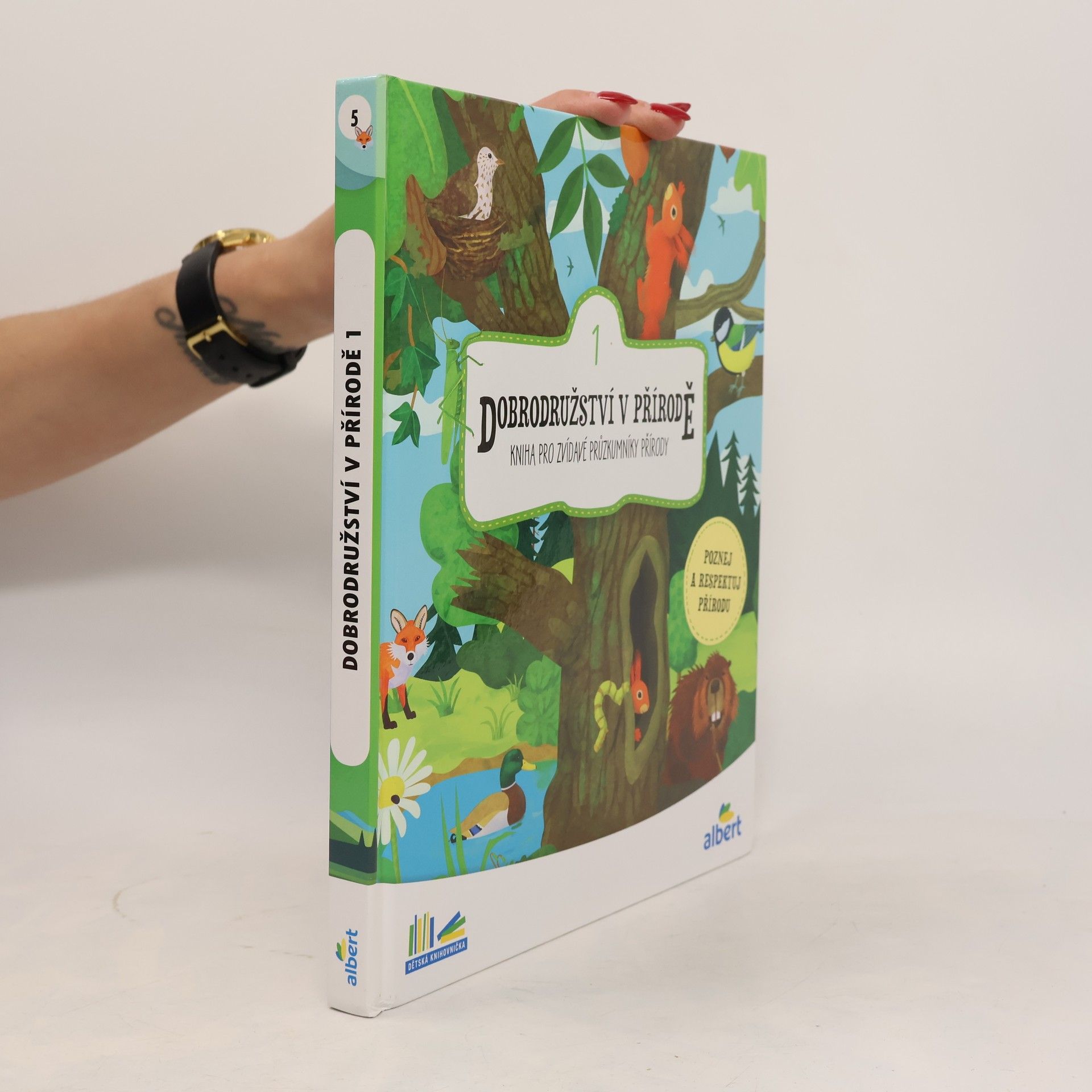 Lucie Hušková Dobrodružství v přírodě. Kniha pro zvídavé průzkumníky přírody. 1