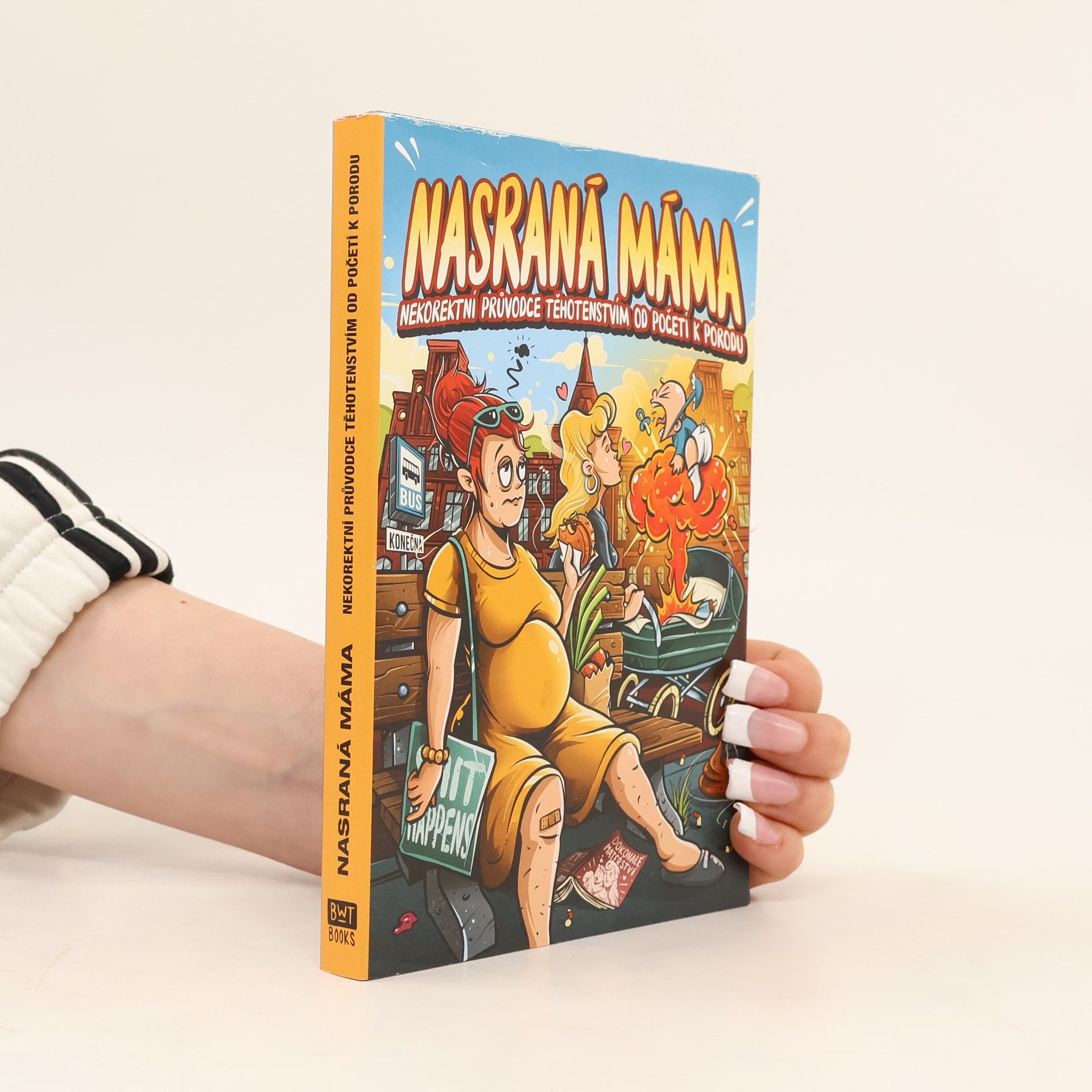 Nasraná máma - Nekorektní průvodce těhotenstvím od početí k porodu