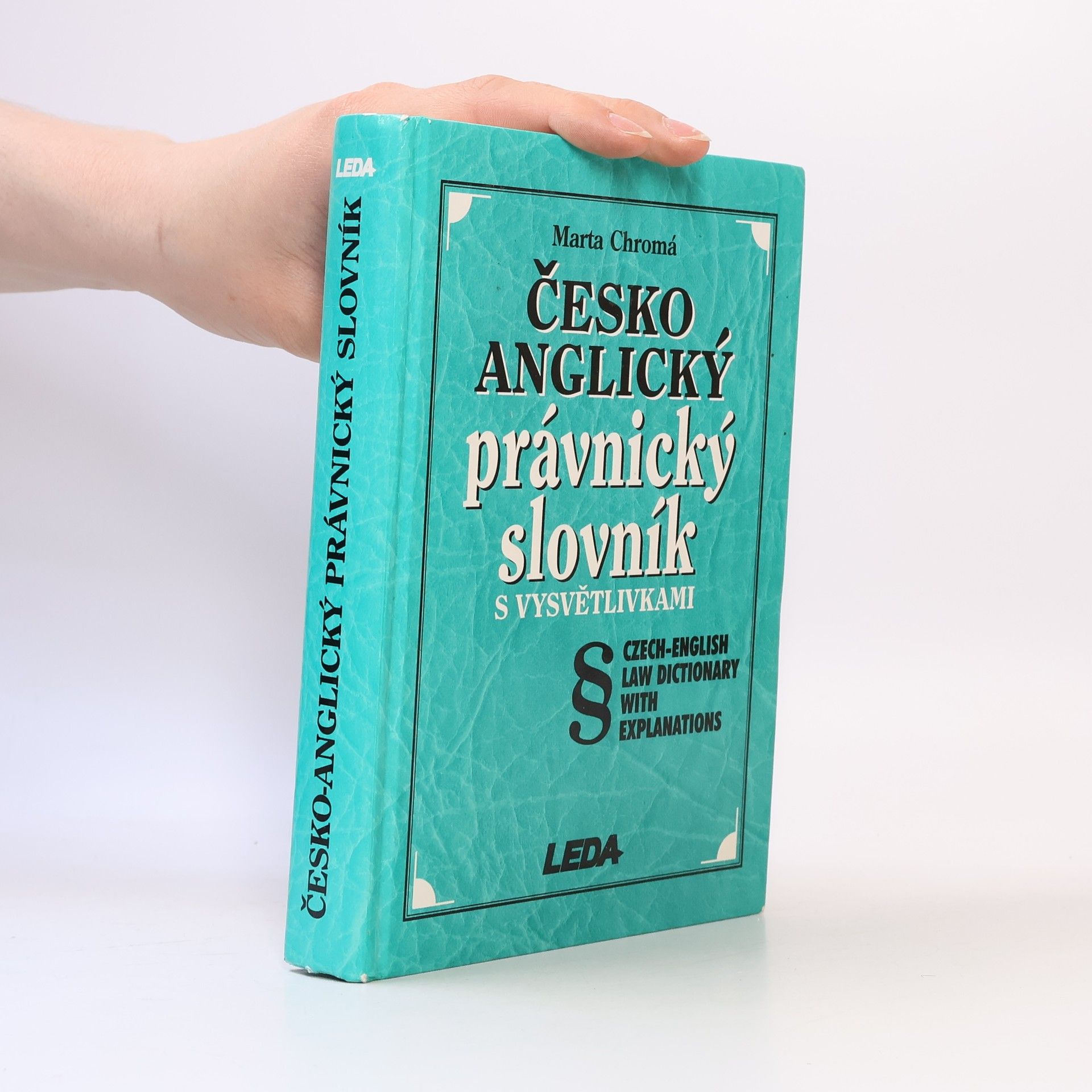 Marta Chromá Česko anglický právnický slovník