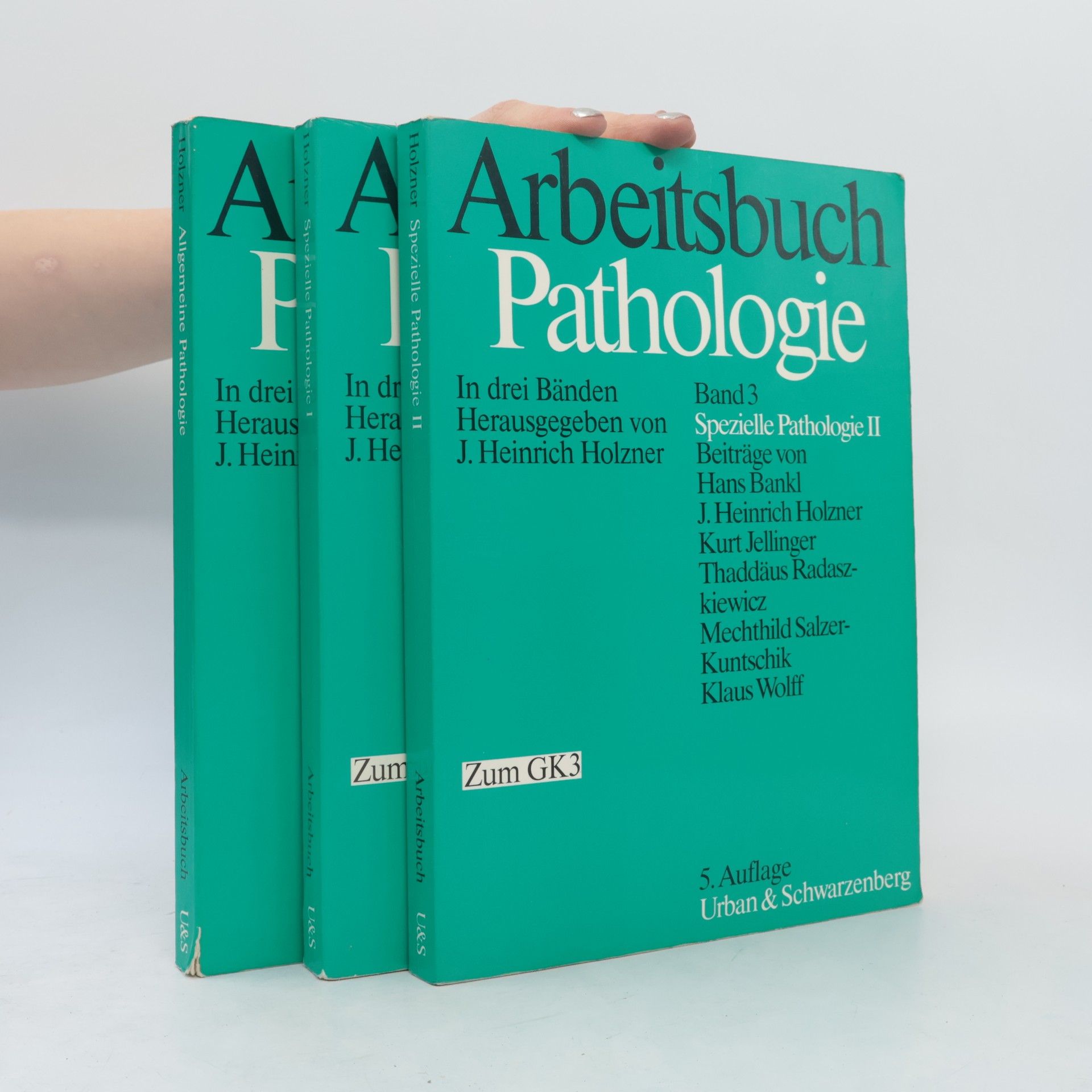 Arbeitsbuch Pathologie in drei Bänden. Band 1-3