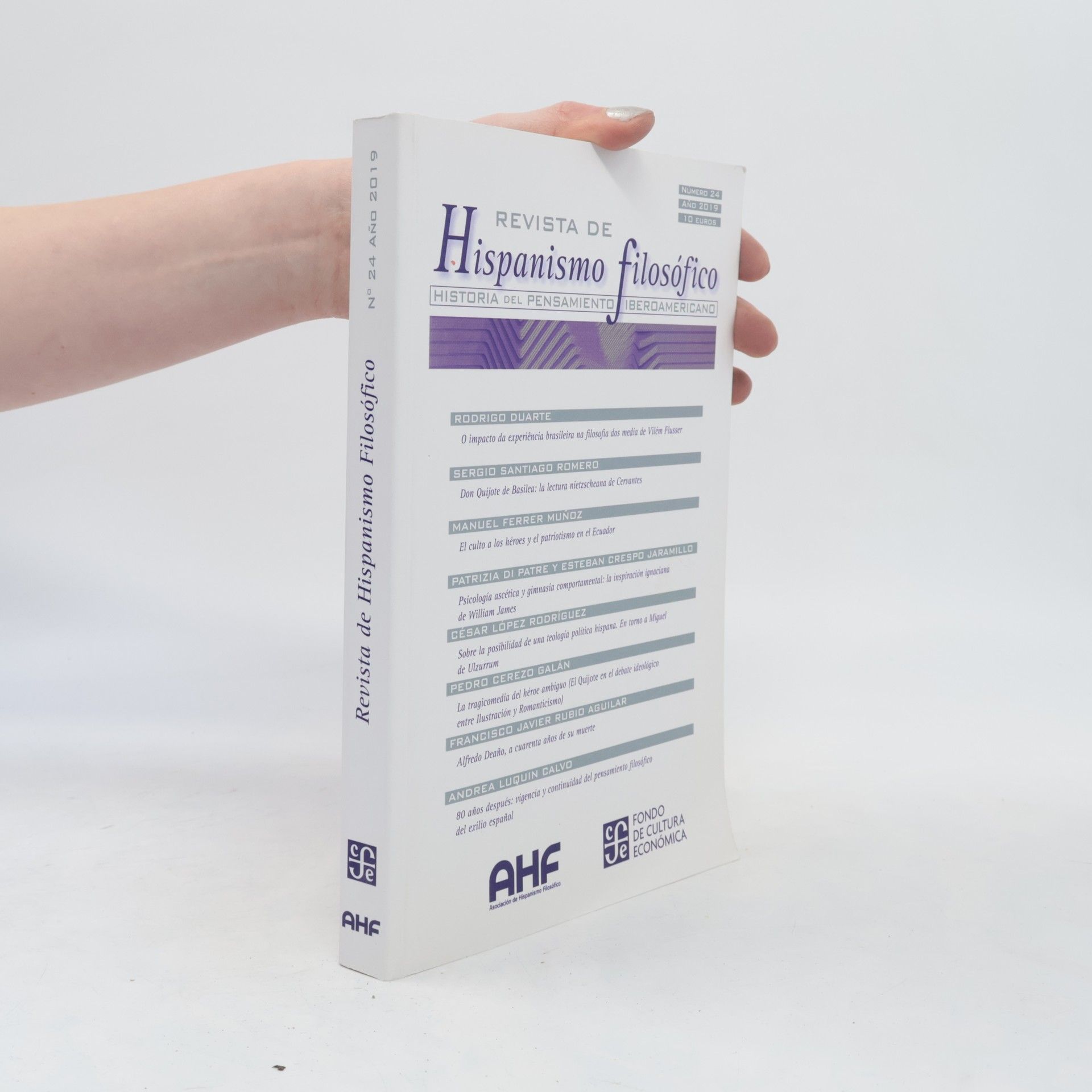 Kolektiv autorů Revista de Hispanismo Filosófico 24.