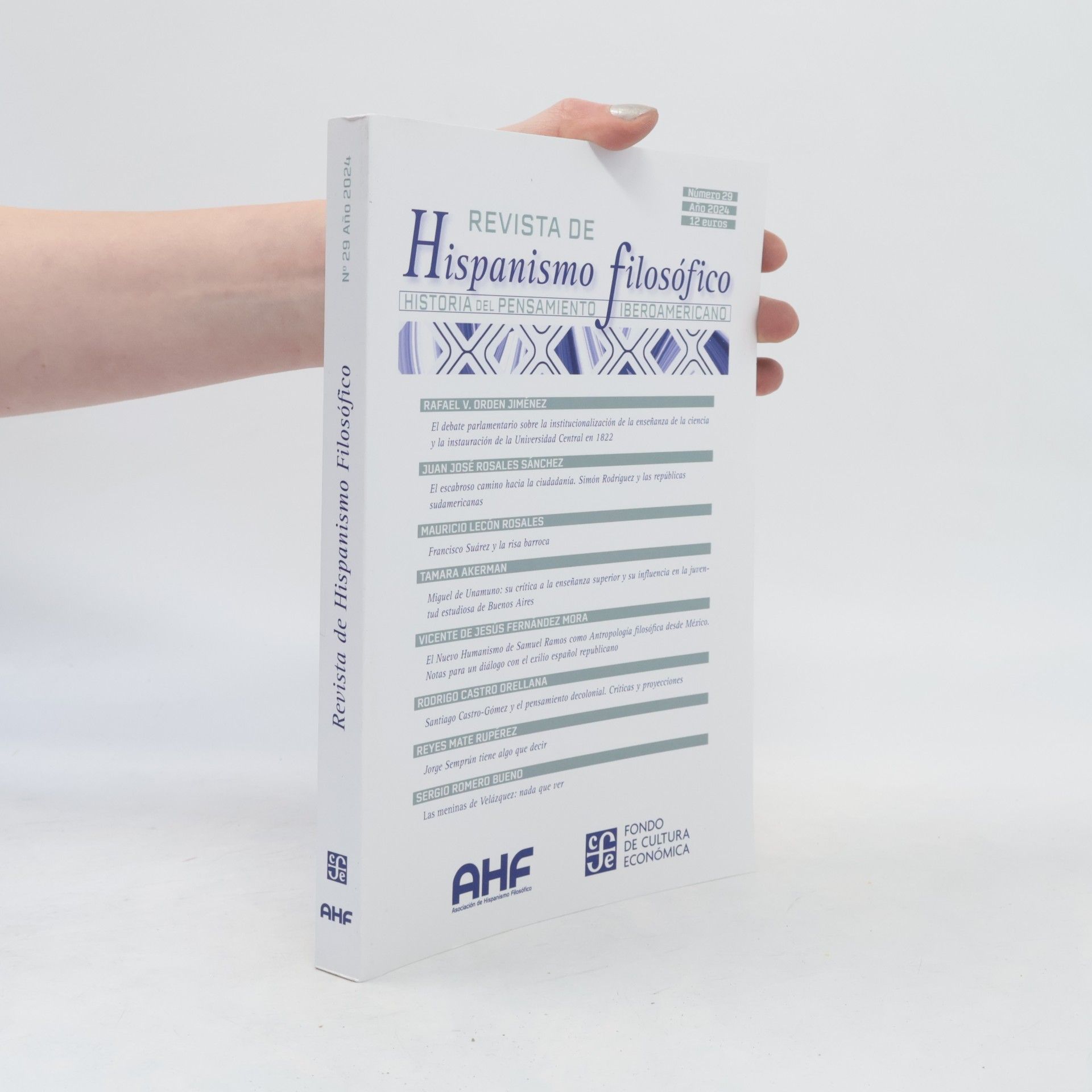 Collectif d'auteurs Revista de Hispanismo Filosófico 29.