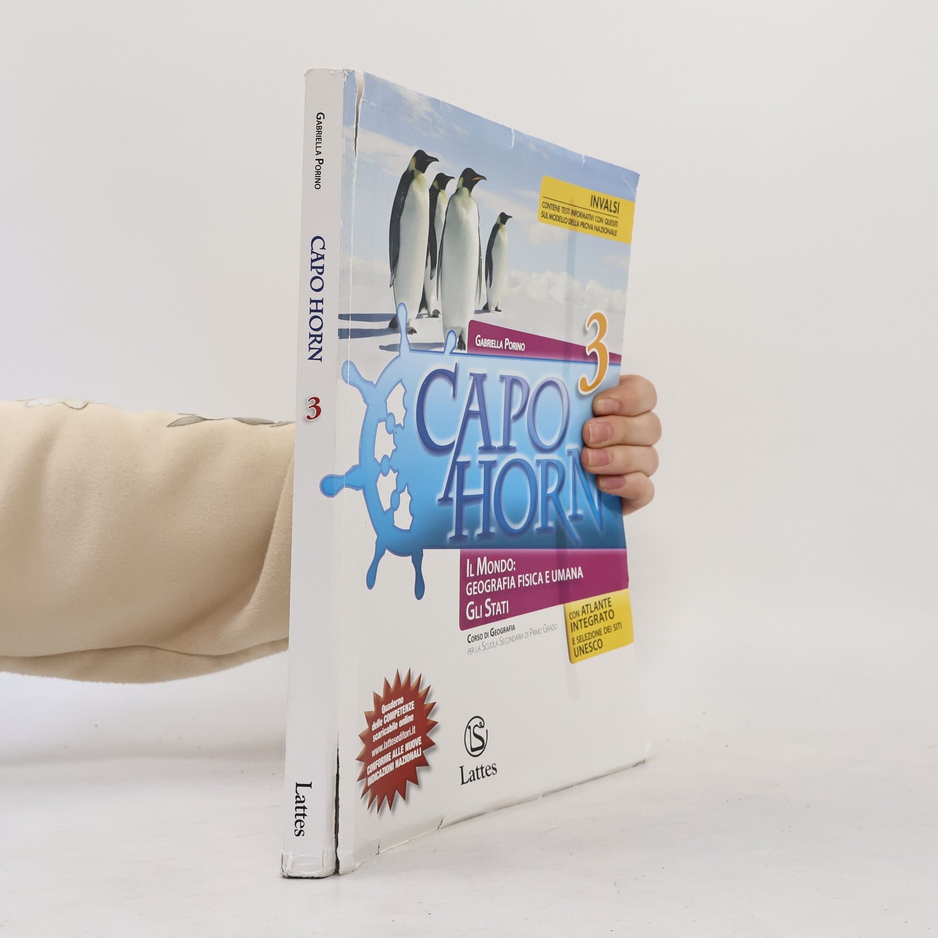Porino Gabriella Capo Horn-Il mio quaderno INVALSI. Con atlante. Per la scuola media