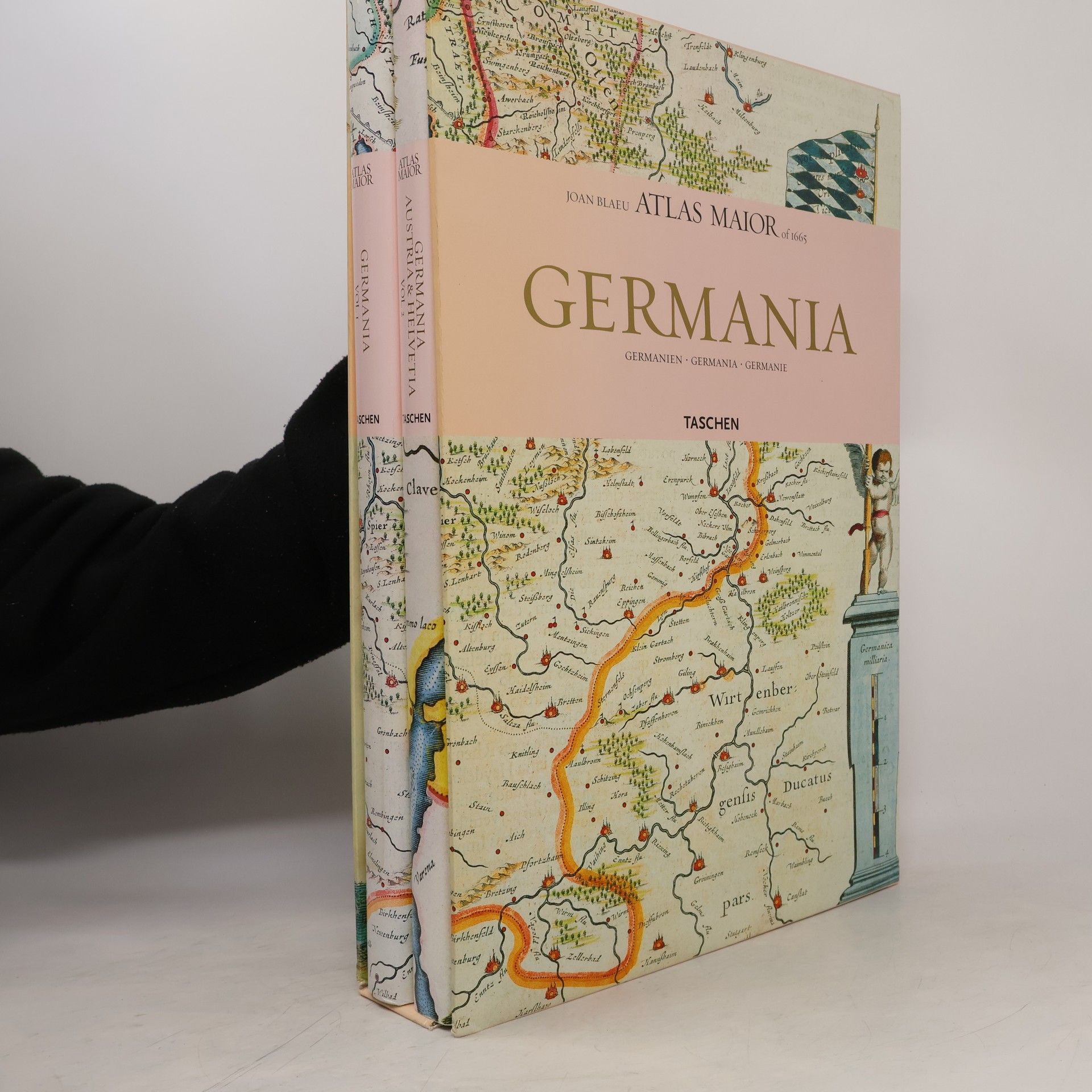 Joan Blaeu Atlas maior of 1665 Germania, Austria & Helvetia 1.-2.